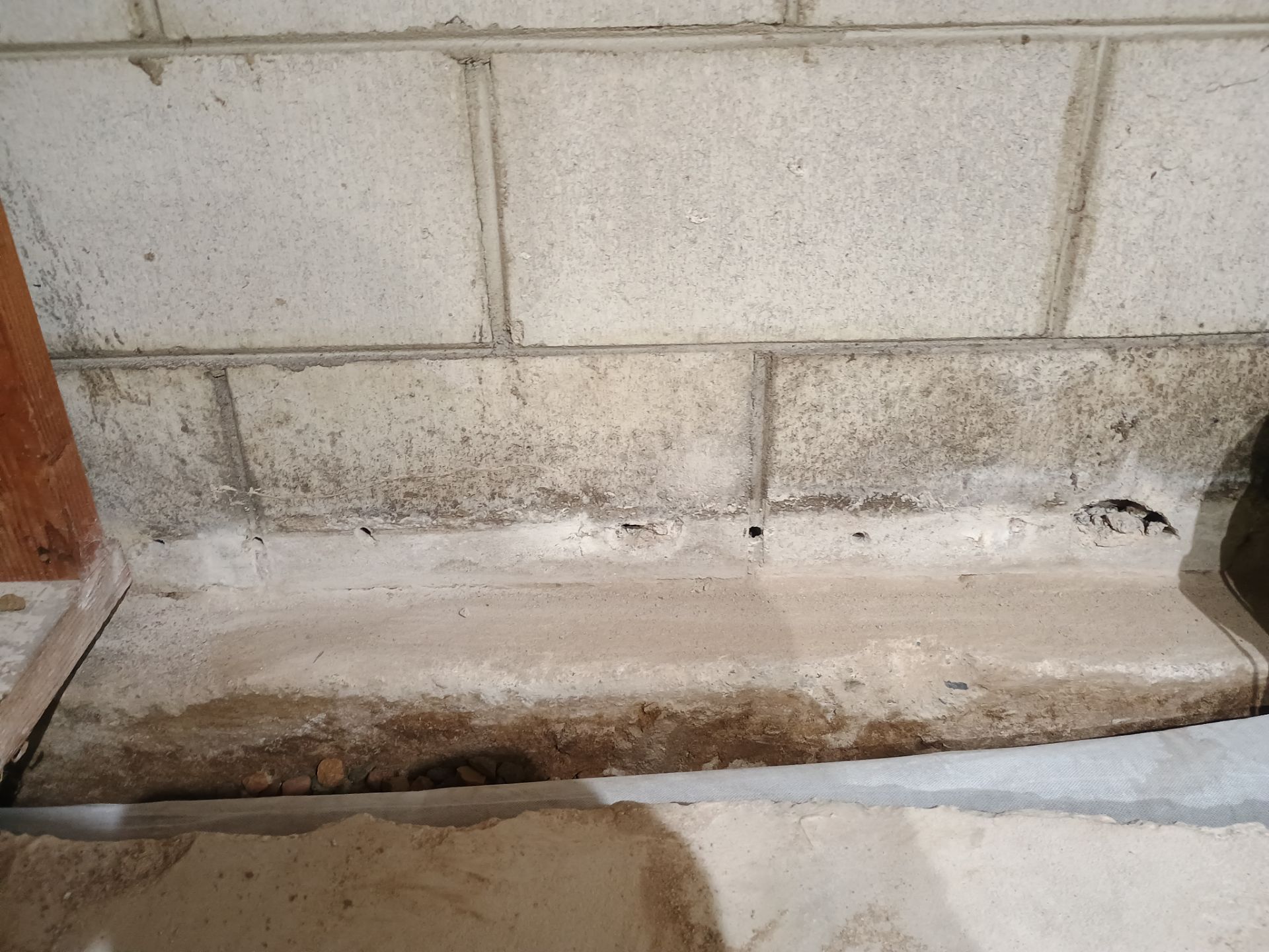 Drain Tile in Roseville for Carston by Waterproofing Northeast