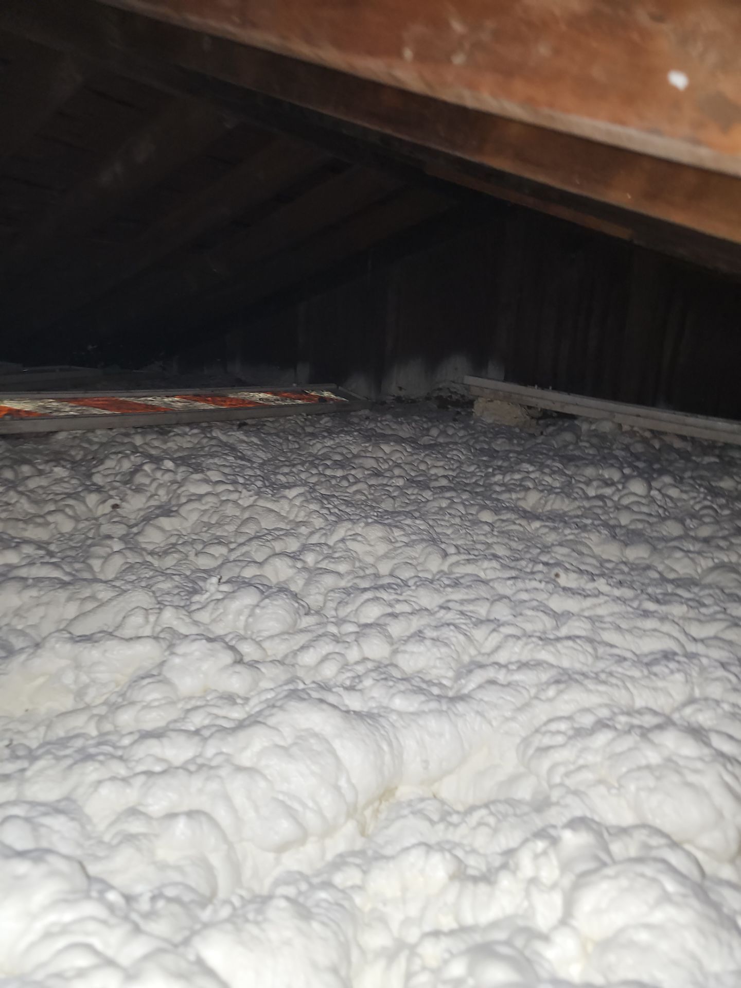 Basement Exterior Walls using Closed Cell Spray Foam by NYS Foam & Energy