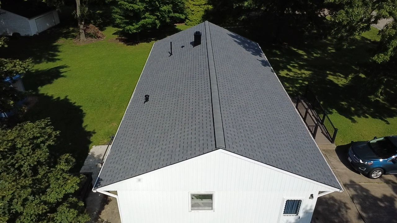 Barbara K: Atlas Pinnacle, Color, Pewter, Drip Edge, Color, Black by Eagle Eye Roofing