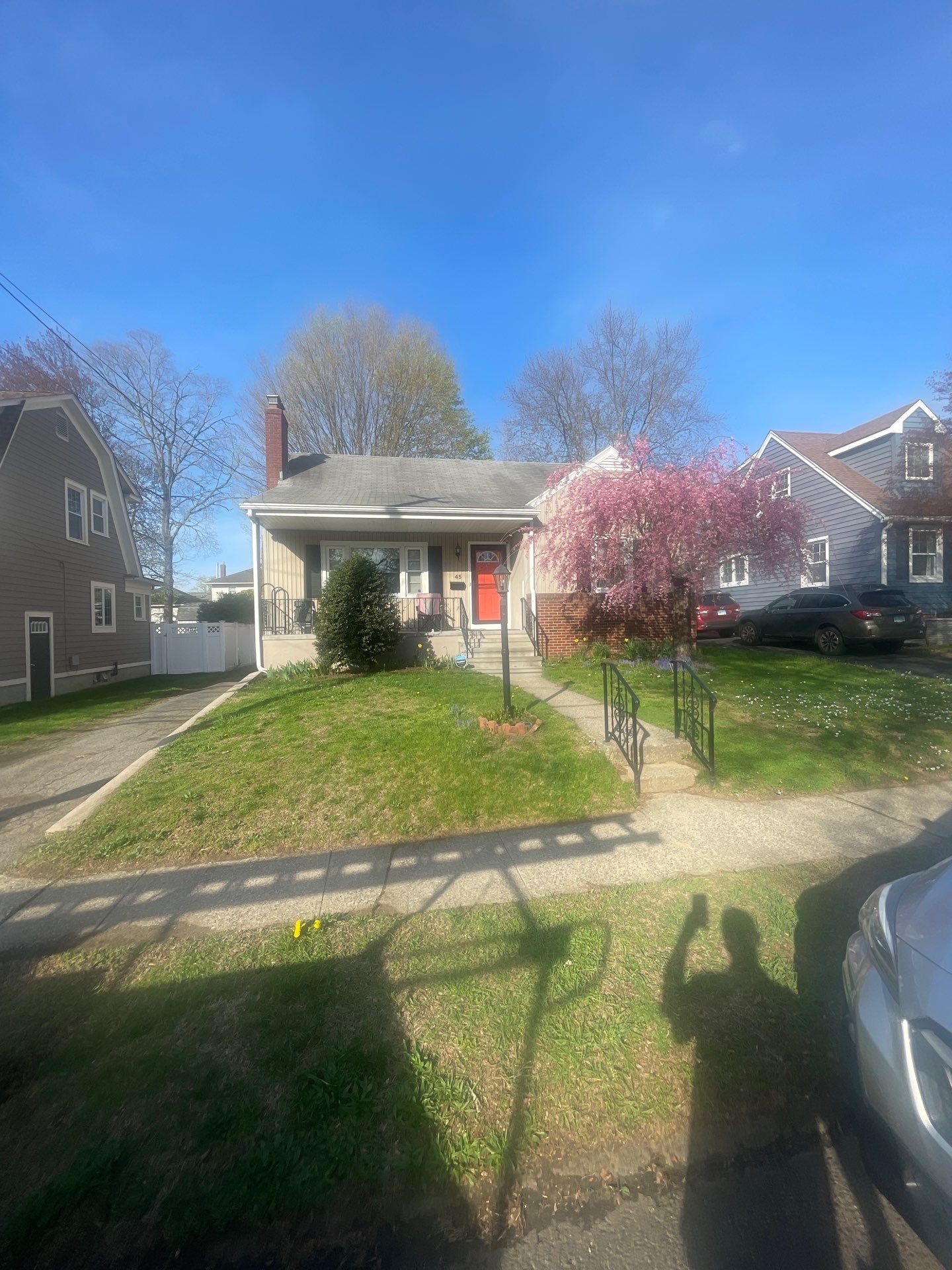 Residential Roofing Replacement Featuring Owens Corning Estate Gray Shingles in Milford by A Plus Exterior