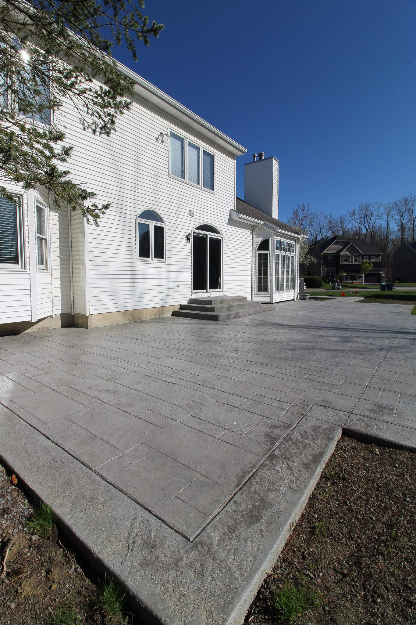 Stamped Concrete by Ivy Lea Construction