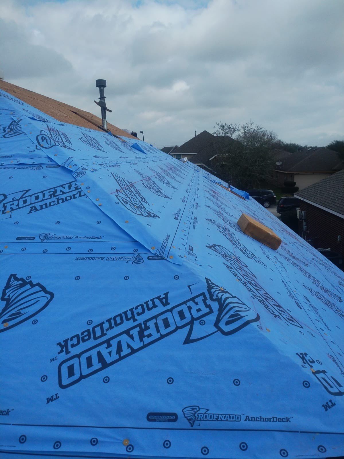 Project in Houston by Proud Roofing