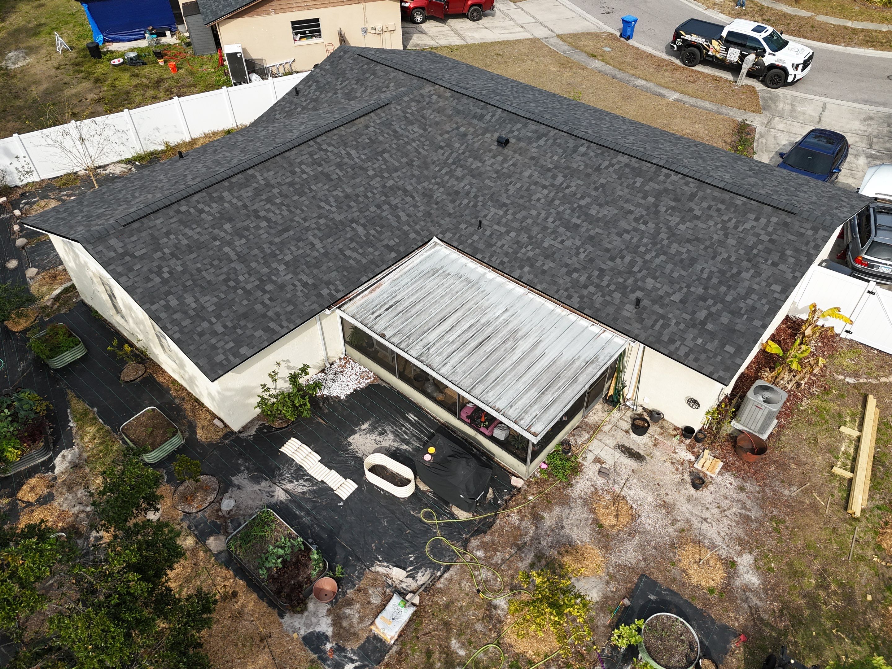 Roof Replacement in Tampa FL. by Steadfast Roofing 