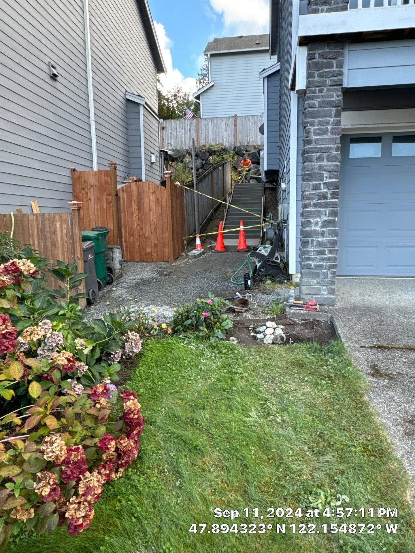 Jireh Outdoor Projects | Concrete Stair Repair and Retaining Wall by Jireh Asphalt & Concrete Inc 