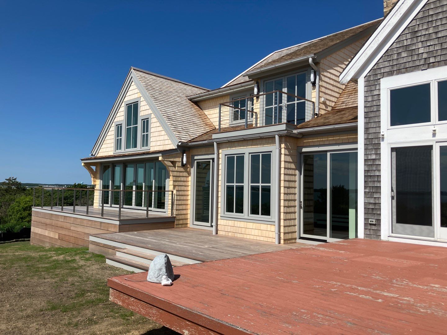Half Round Aluminum Gutter Installation in Yarmouth, MA by Gutter Pro Enterprises