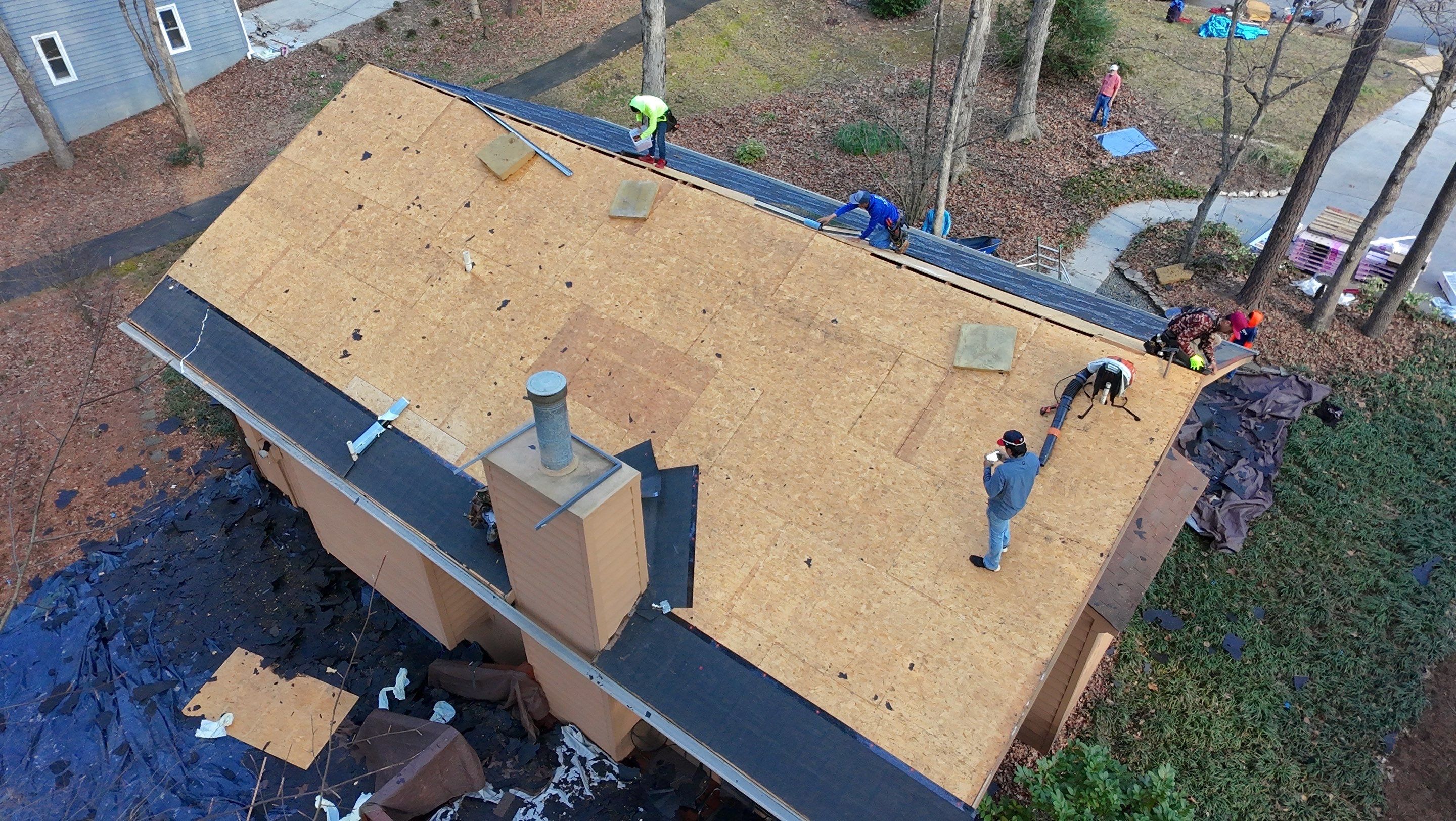 Durham Home Exterior Transformation by Carolina Professional Roofing, Inc  