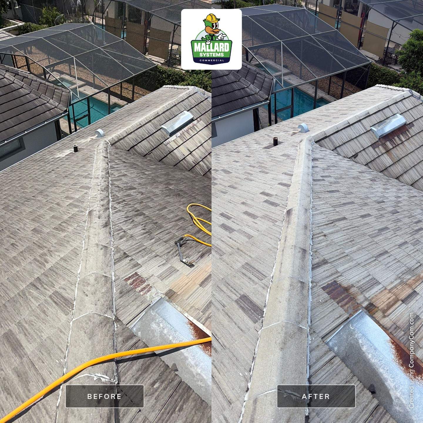Roof Cleaning for Dr. Phillips by Mallard Systems