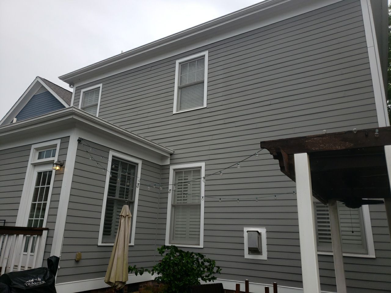 House Wash using cleaner by Power Wash Masters LLC