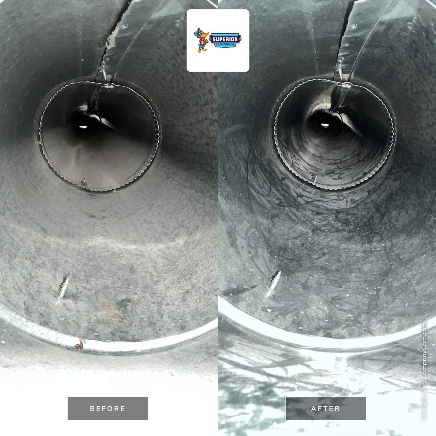 Air Duct Cleaning With a Vacuum Truck in Canfield, OH by Superior Air Duct Cleaning