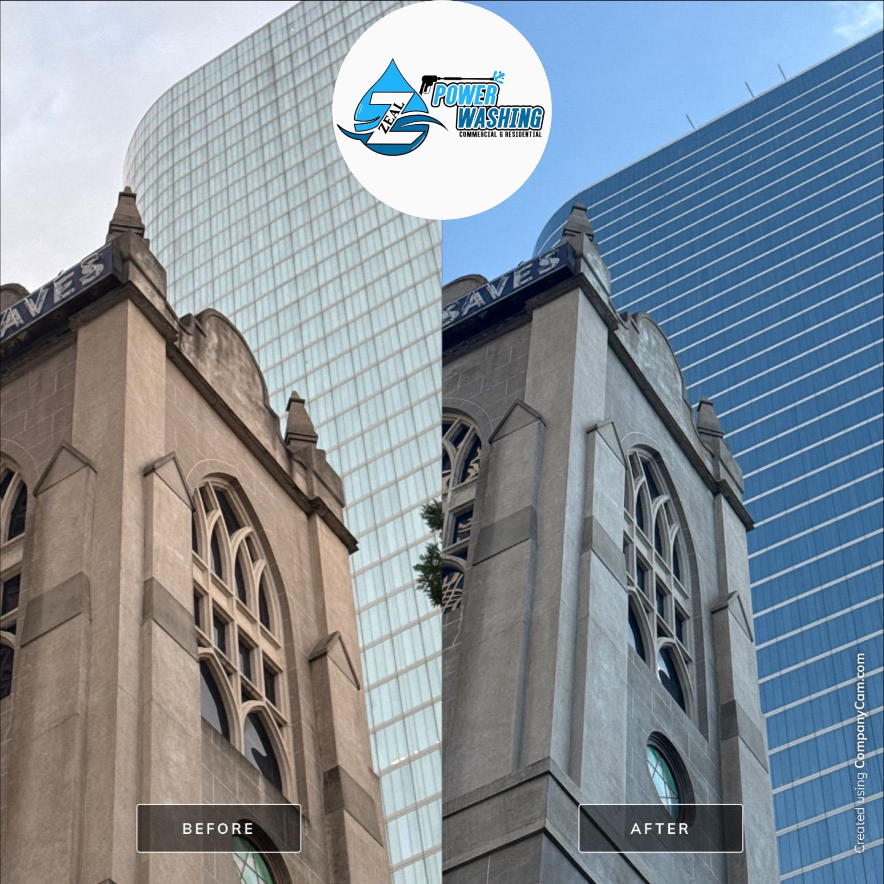 Historic Church Cleaning by Zeal Power Washing