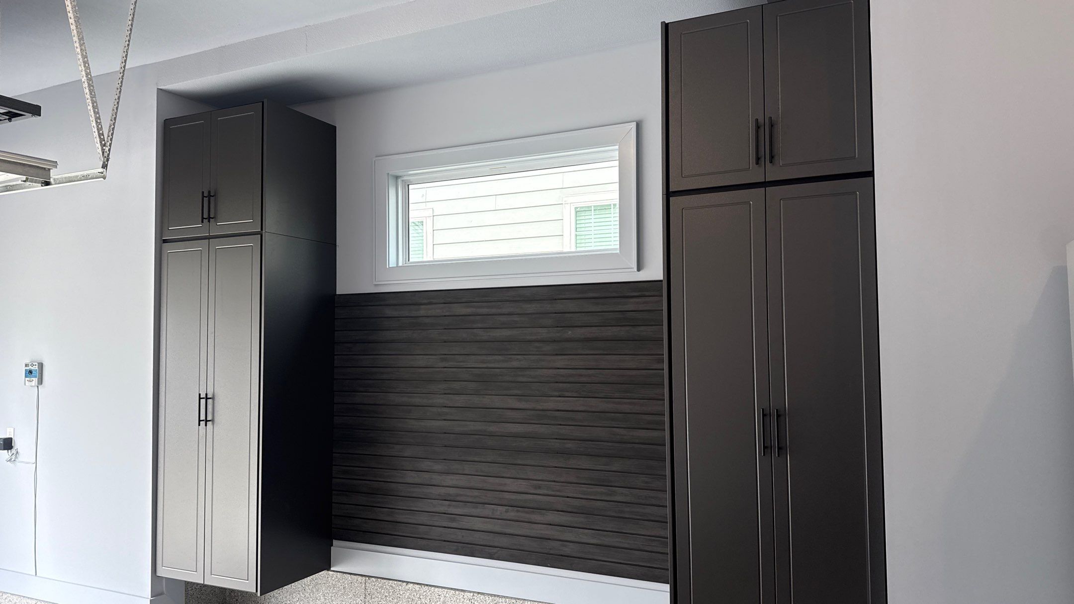 Zac Maximized Storage and Took Advantage of Ceiling Height by Banner Garage