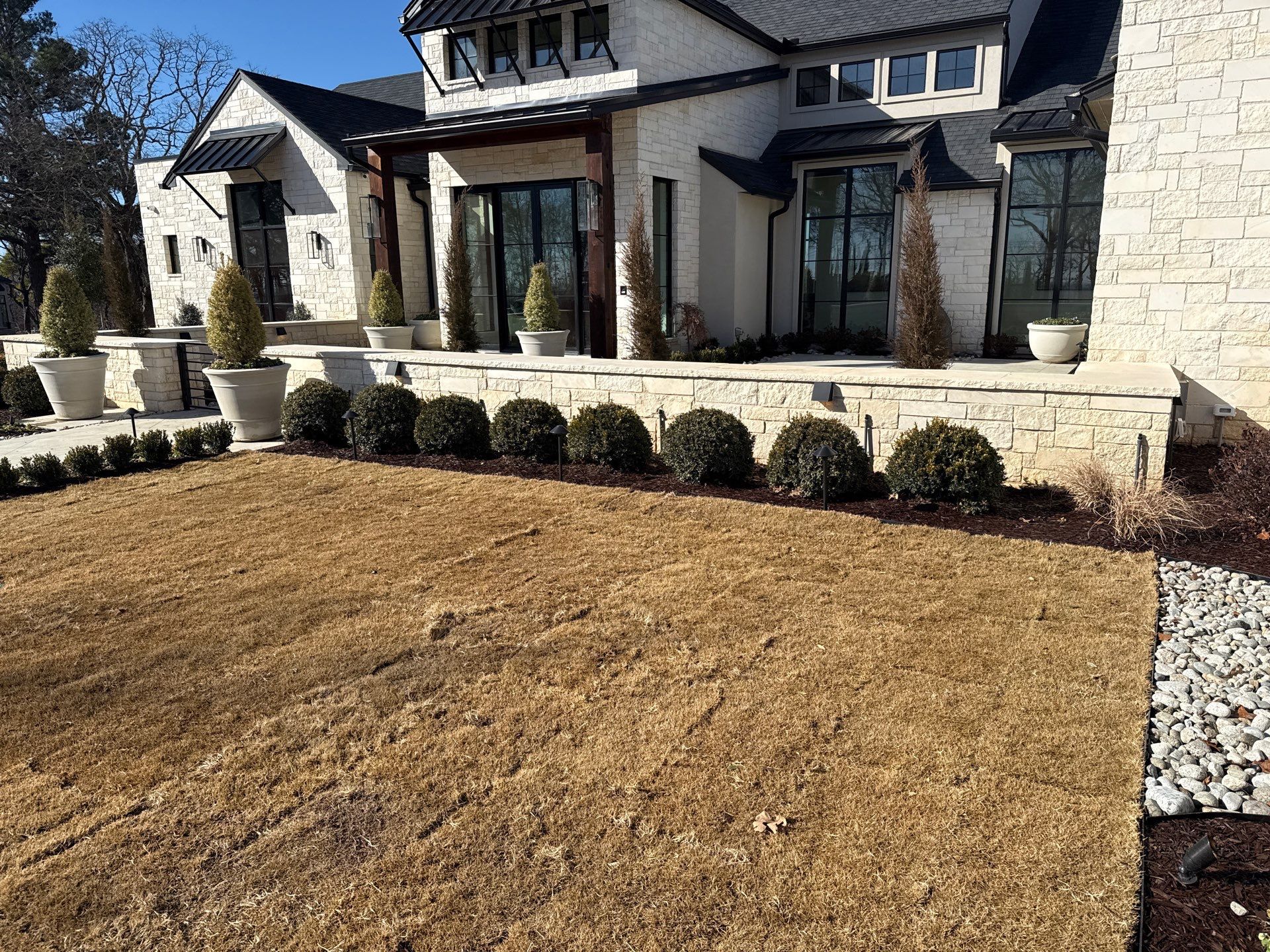Project in Bixby by BA Lawns and Landscaping LLC 
