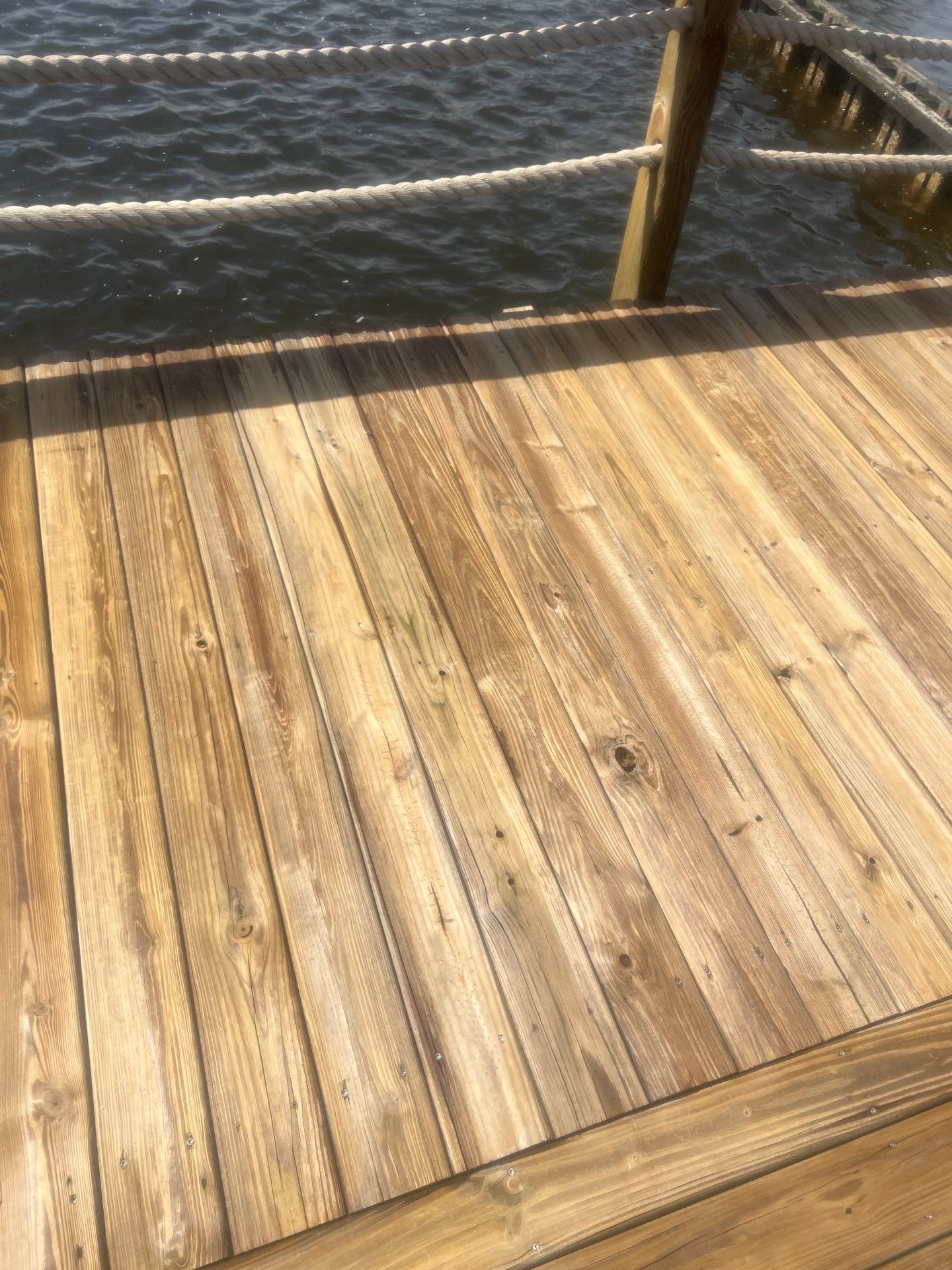 Dock using Wood Sealant by DuraSeal