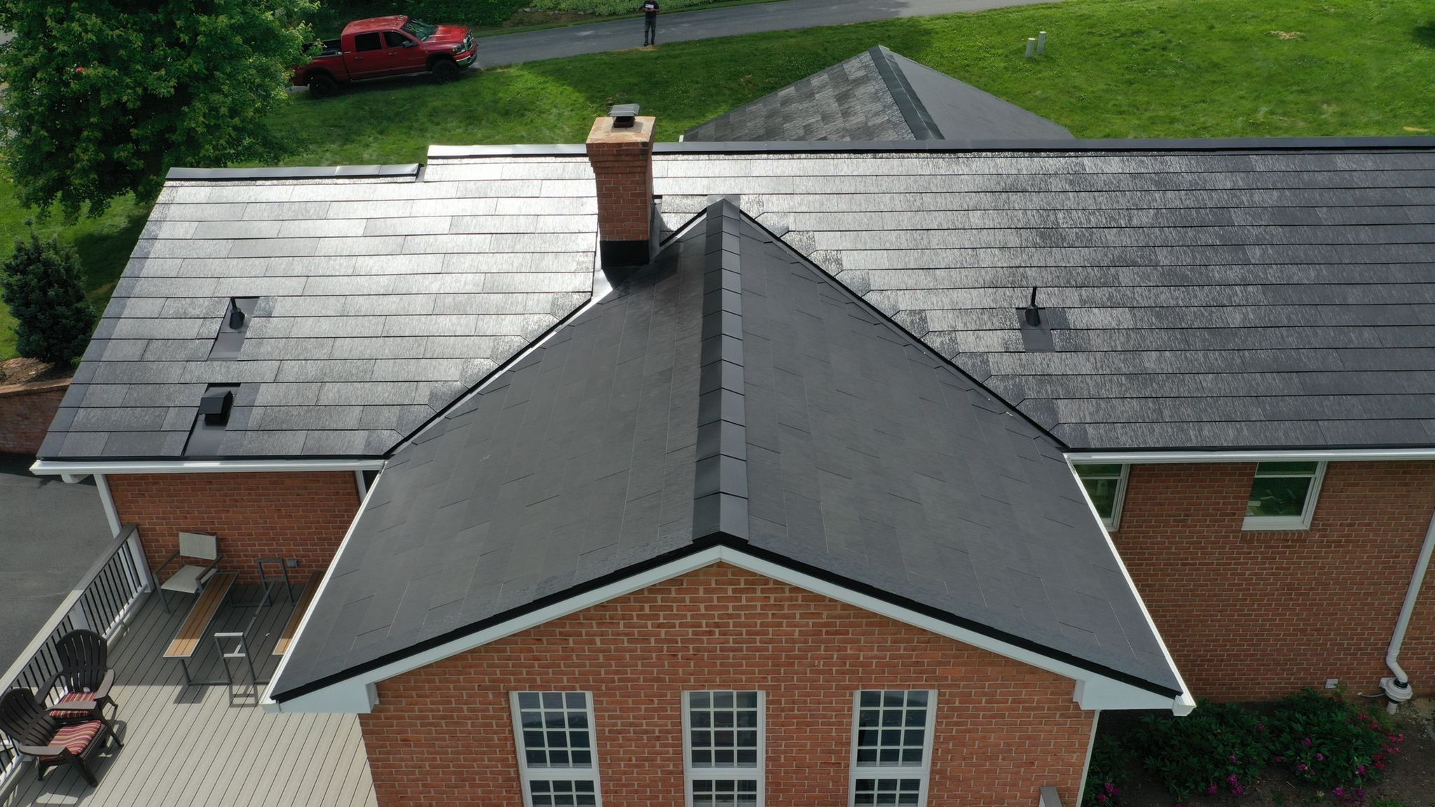 Tesla Solar Roof Installation by American Home Contractors