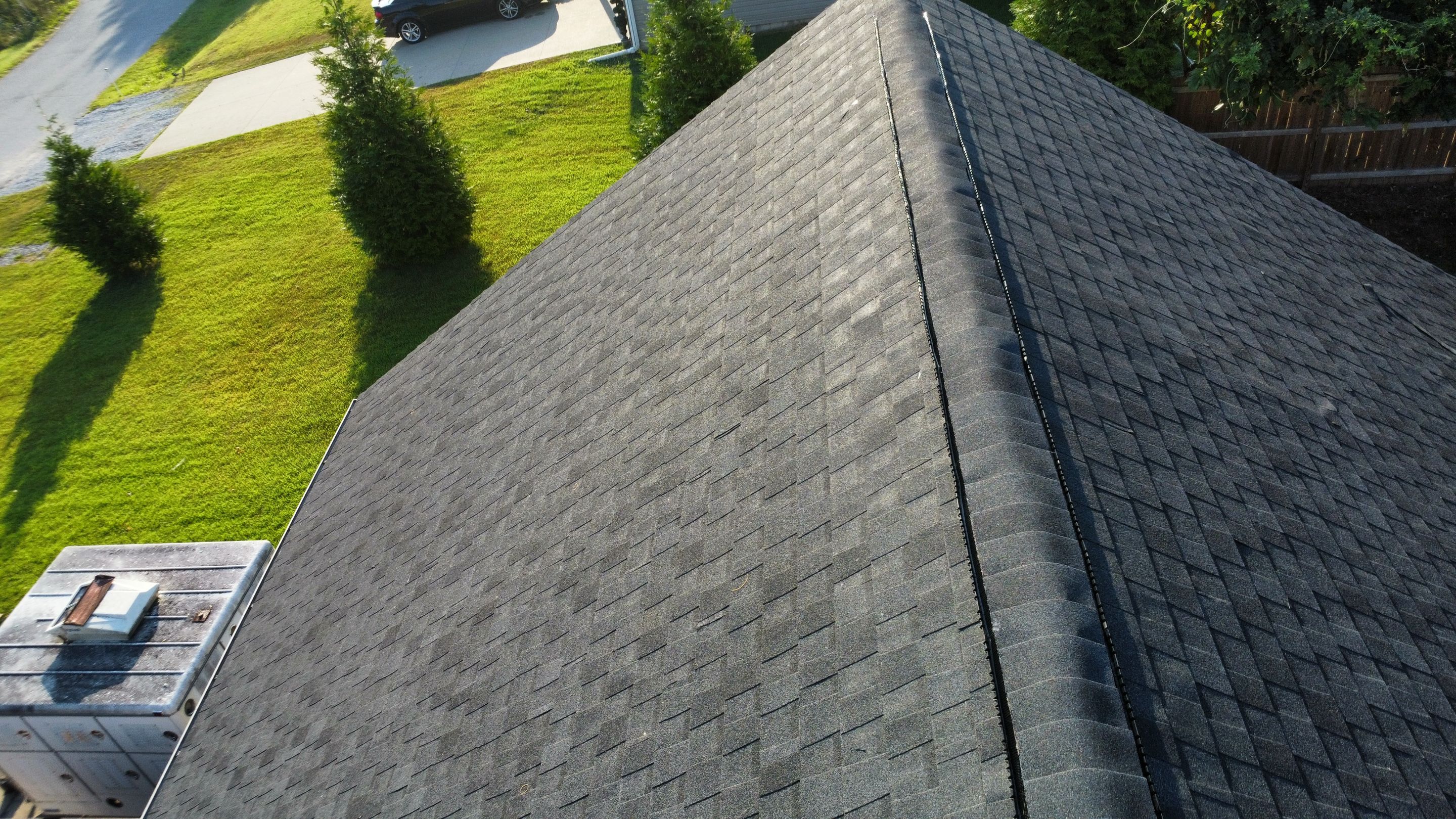 Residential Roof + Gutter & Downspouts & Gutter Guards Install  by Titan Commercial & Residential Roofing 