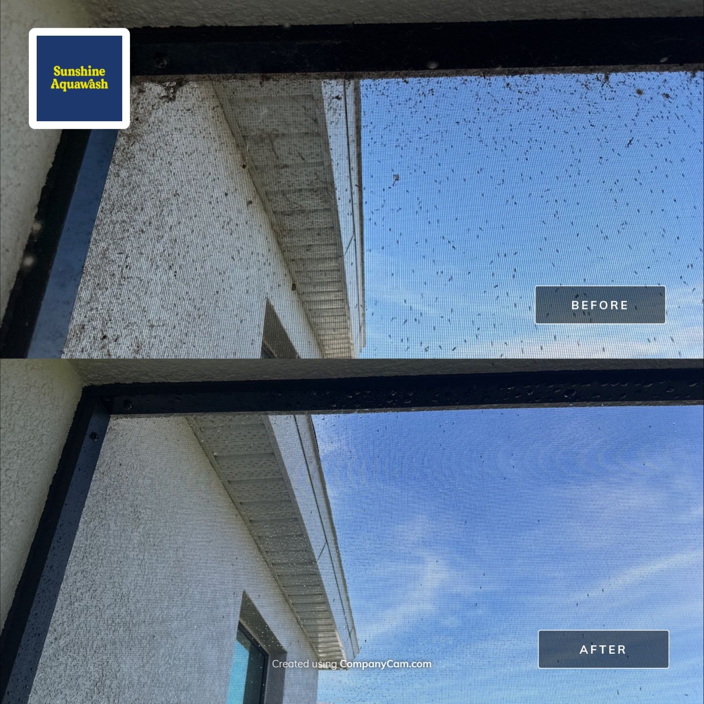 Spider Web Removal, House Wash & Lanai Cleaning in Apollo Beach, FL by Sunshine AquaWash