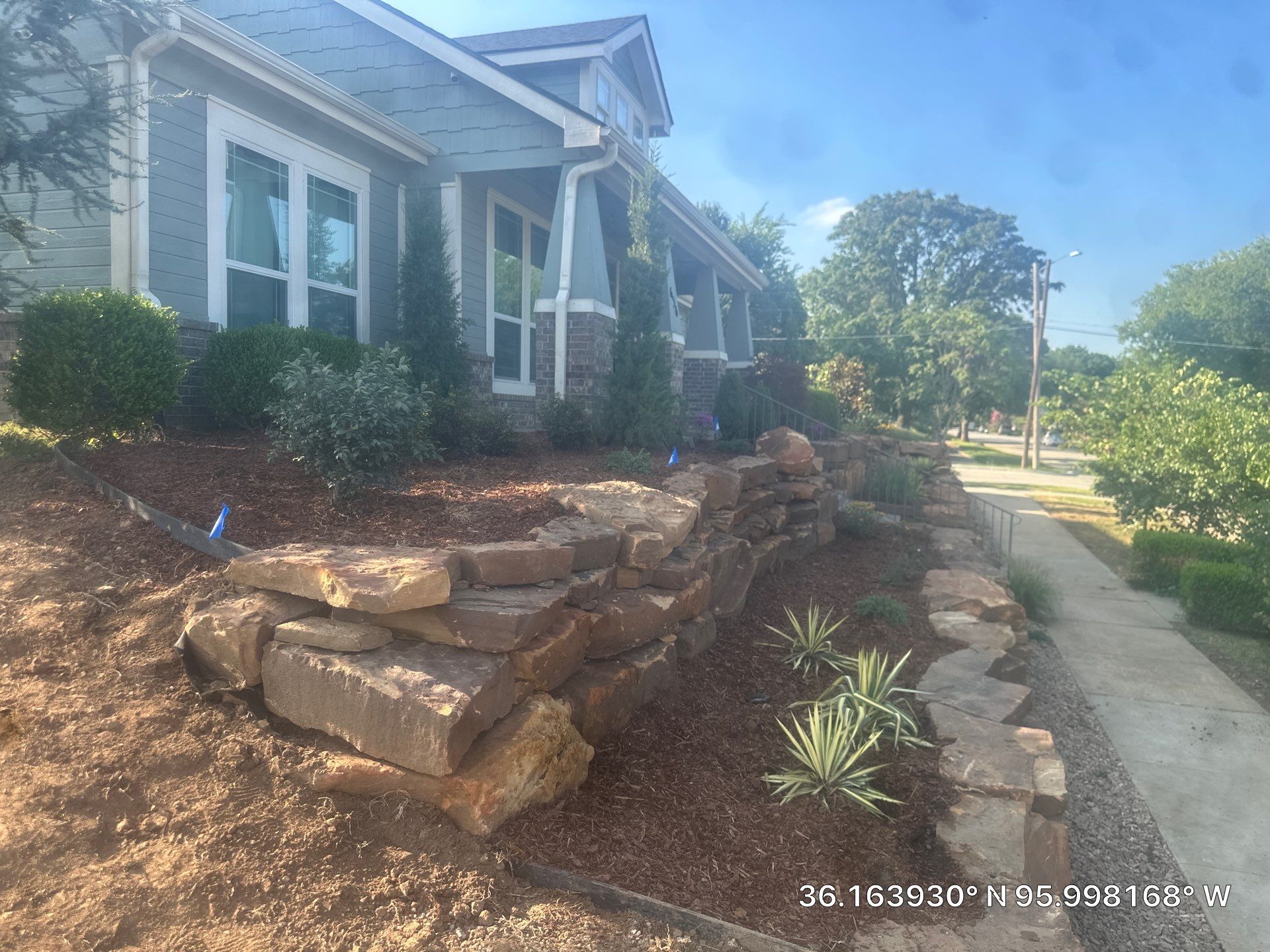 Project in Tulsa by Greenscapes Outdoor