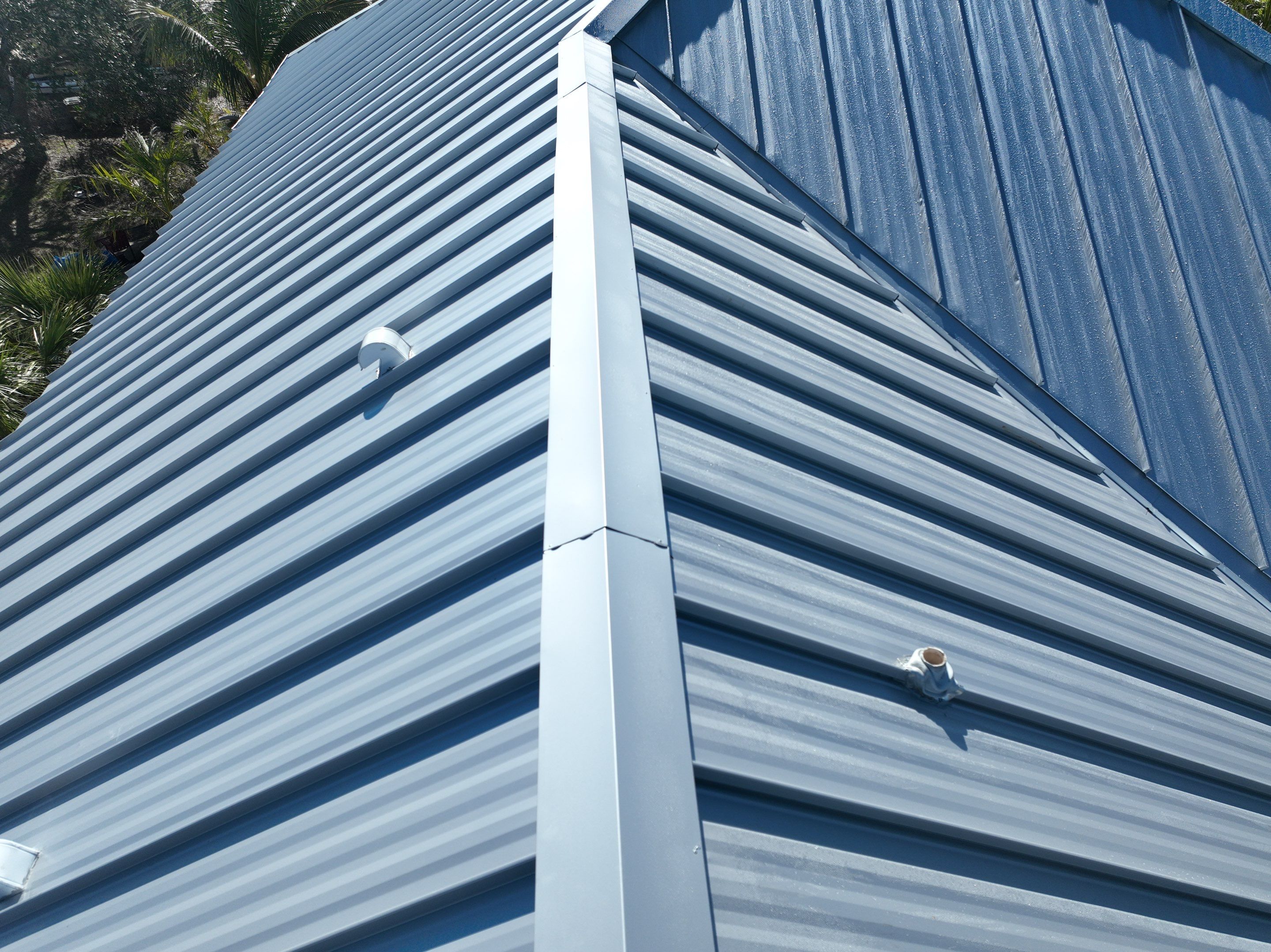 Polar White Standing Seam by Reimagine Roofing