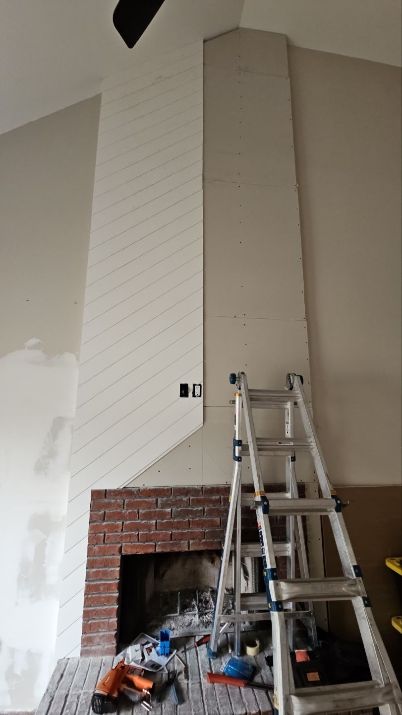 Ridgeway Parc - Chimney Buildout by Pillar and Pine