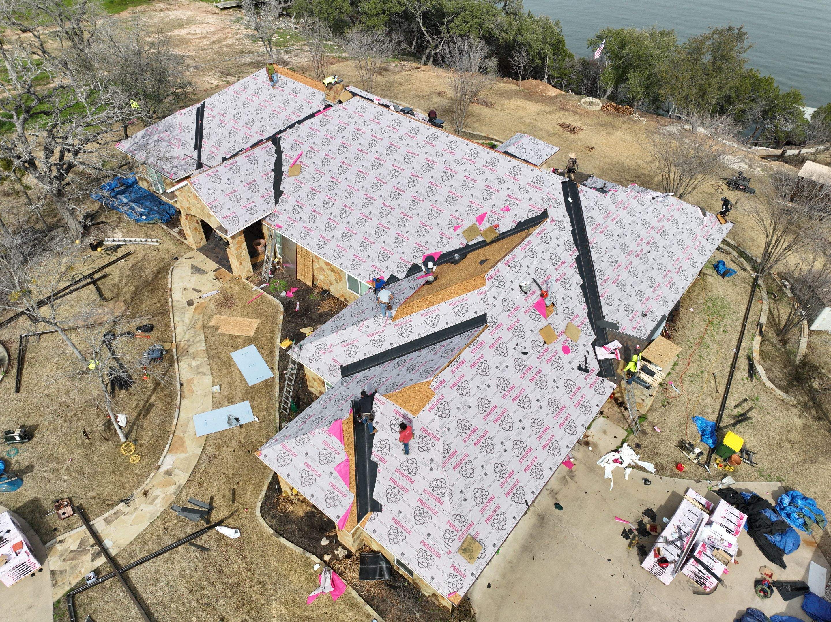 Residential Roofing Installation using Owens Corning Duration by Becker Roofing and Exteriors