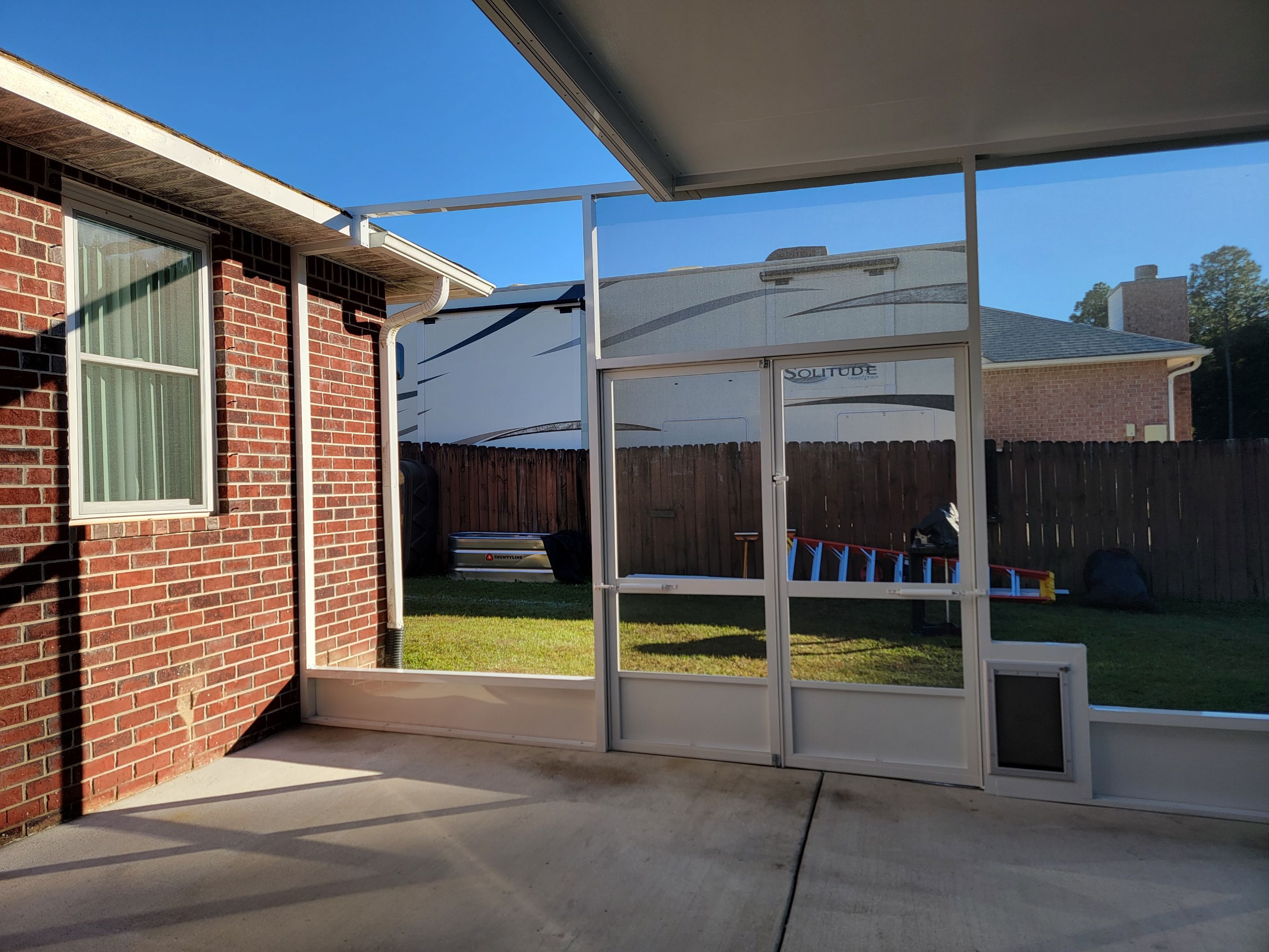 Pensacola Screen Room Using Titan's Colorbeam by Titan Sunrooms