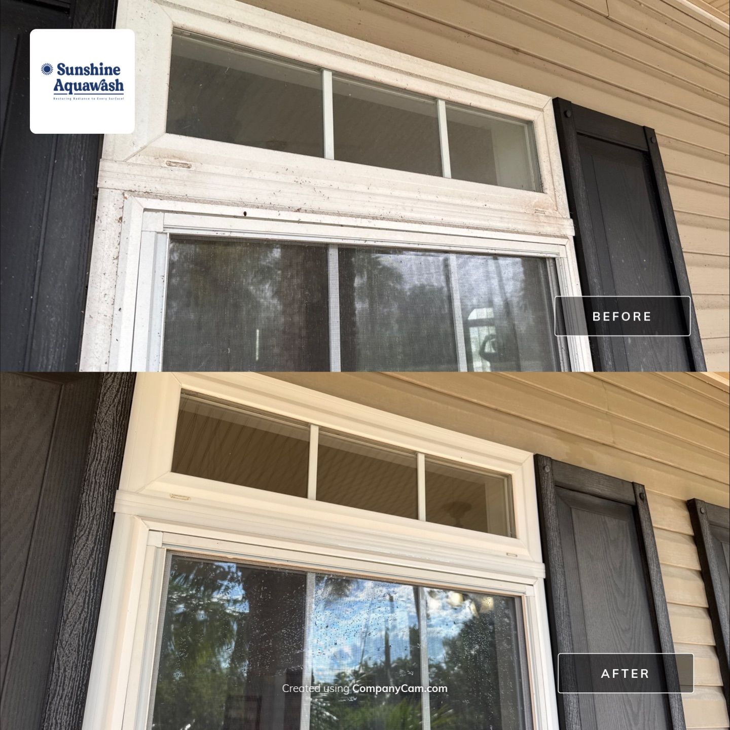2-Story House Wash and Garage Pressure Washing in Palmetto, FL by Sunshine AquaWash