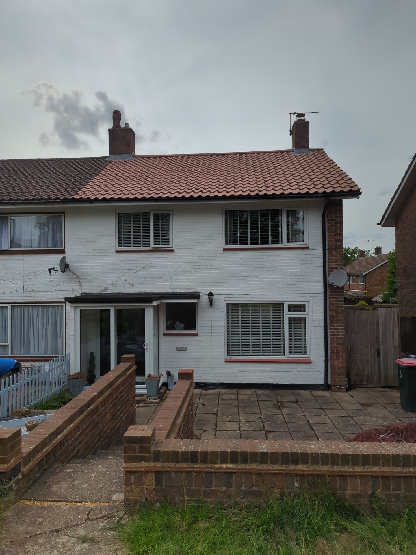 Roof Cleaning and Biocide Treatment using Honda 15lpm Low Pressure Washing Machine by Ges Exterior Cleaning ltd