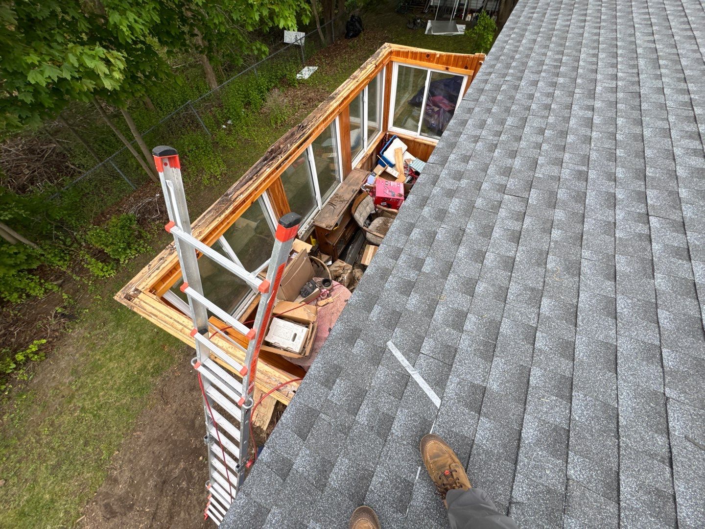 Full Roof Replacement & Rear Porch Makeover – A Stunning Transformation! by Sensible Home Solutions