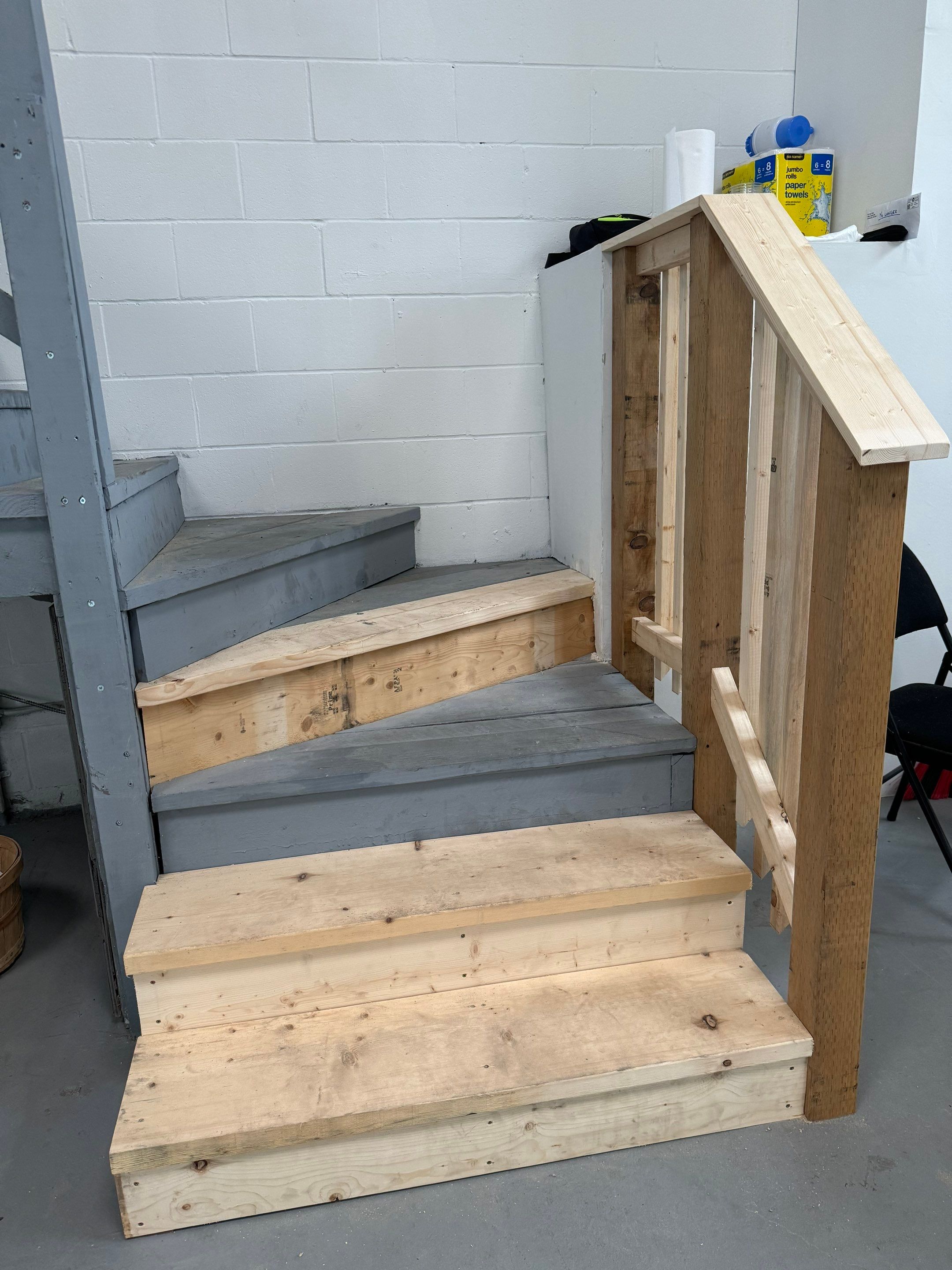 Commercial Stair Repair by YVR Construction Group
