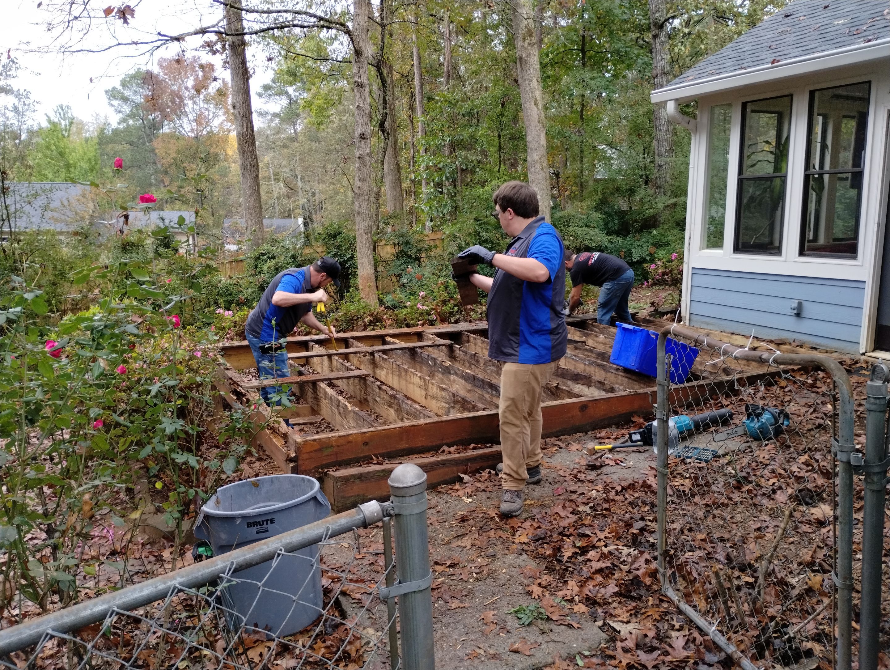 Lilburn Deck Rebuild by SWC Contracting, LLC