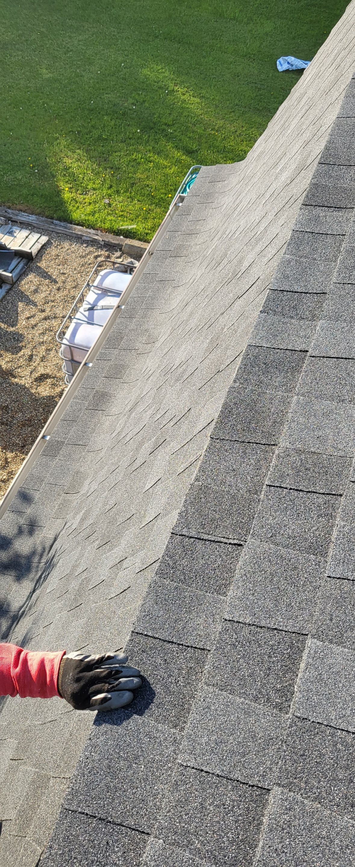 ATLAS PINNACLE COLOR: BLACK SHADOW DRIP EDGE: WHITE by Eagle Eye Roofing