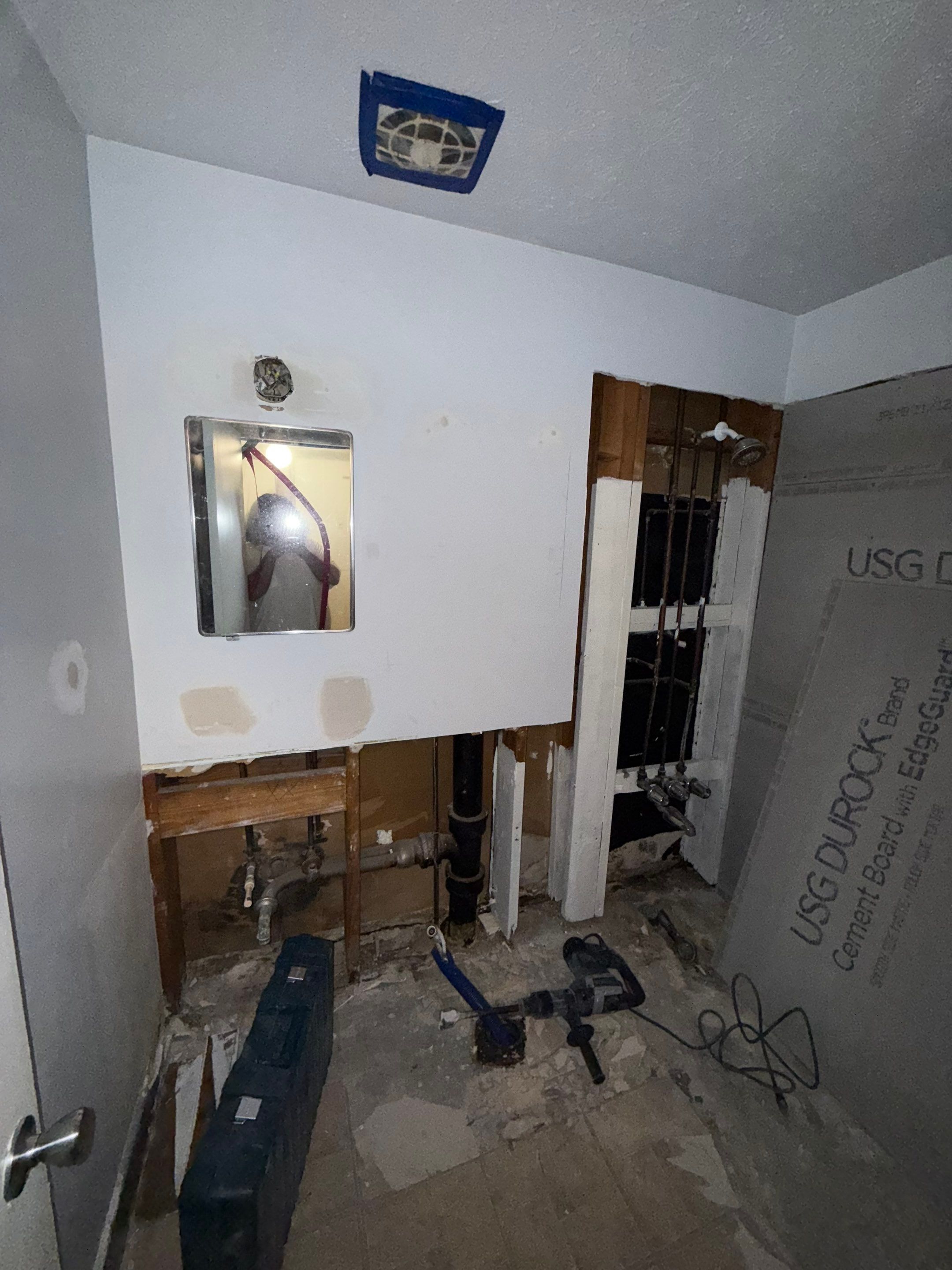 Dual Bathroom Makeover by urban green energy llc