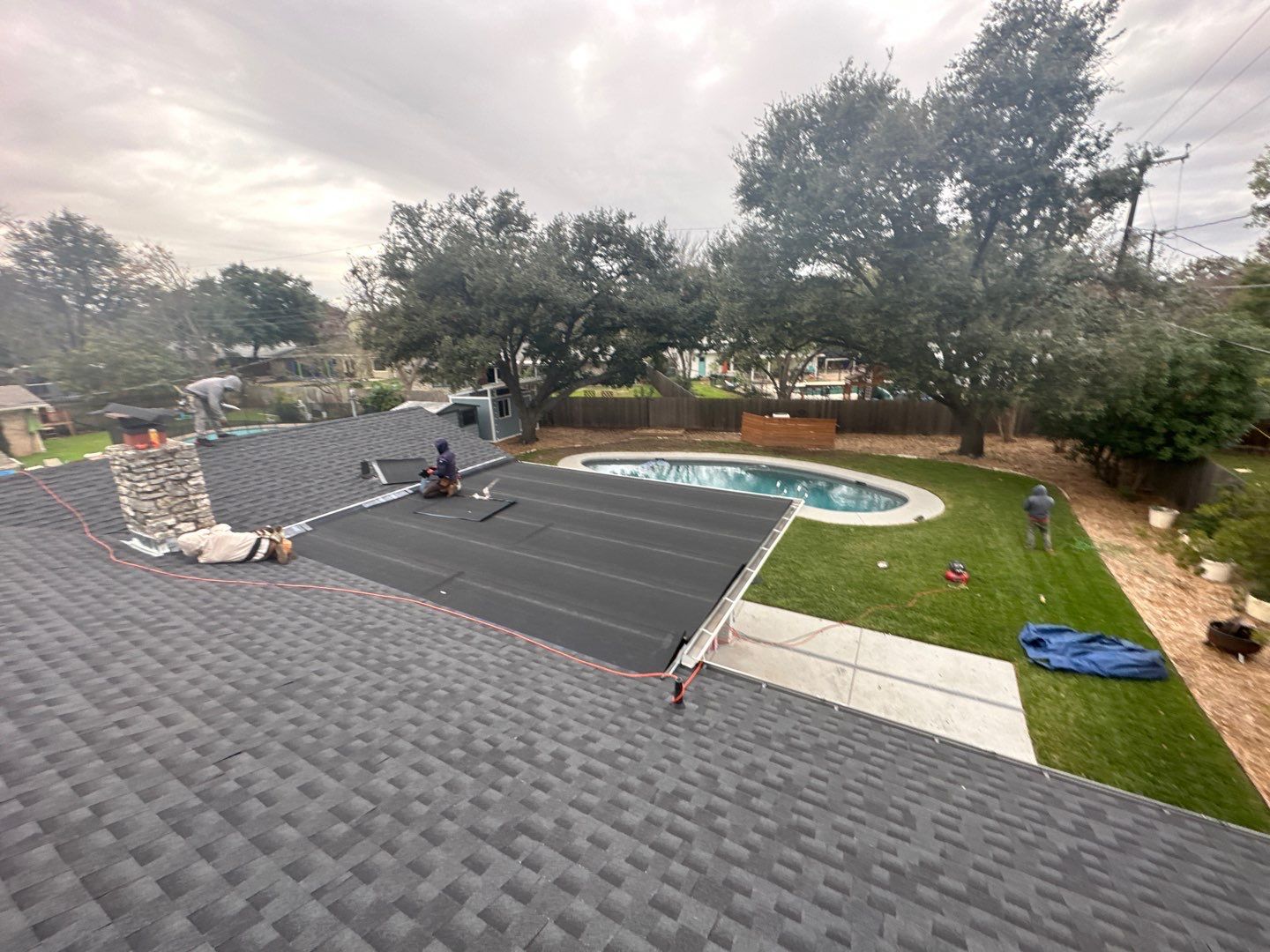 Residential Roof Replacement using GAF shingles by Elite Roofing LLC