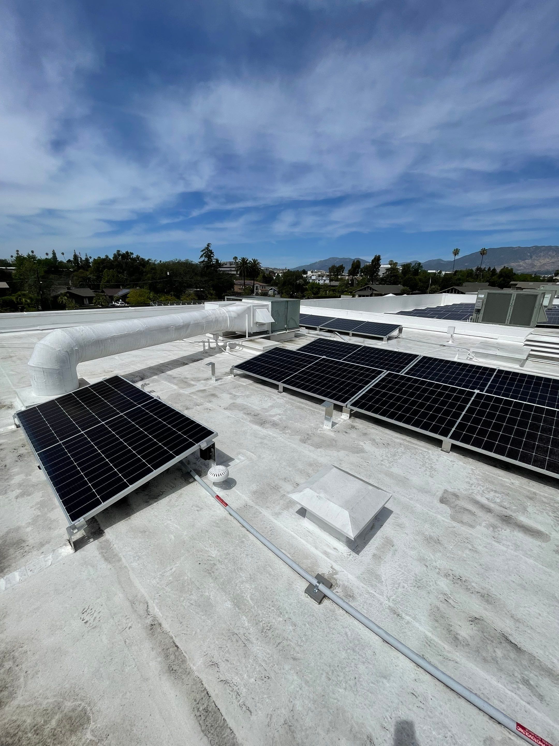 Commercial Solar Panel Cleaning by Palm Coast Solar Cleaning