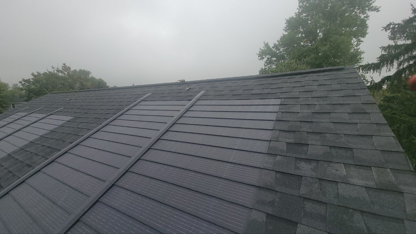 Roof and Solar Installation using GAF Timberline Solar HDZ by ExteriorPros