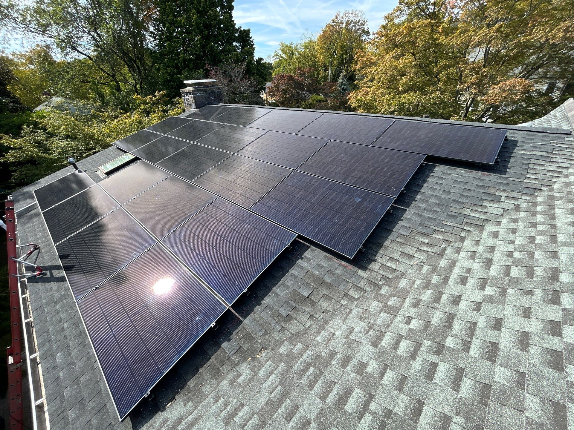 Solar Installation and Reroof, Sleepy Hollow NY by Infinity Solar Systems