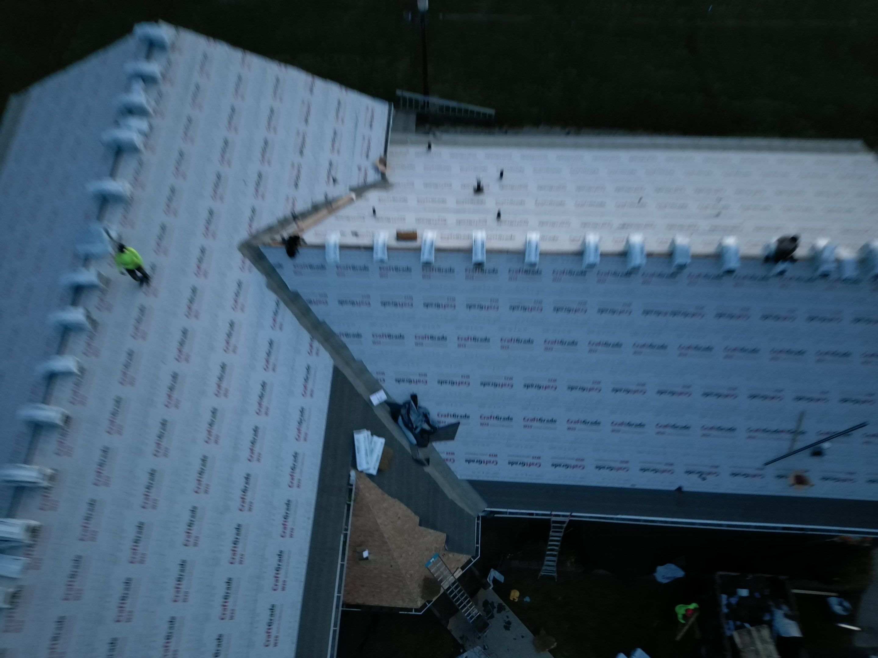 Commercial Roofing Installation using Performance Shingles by Mr. Roofer