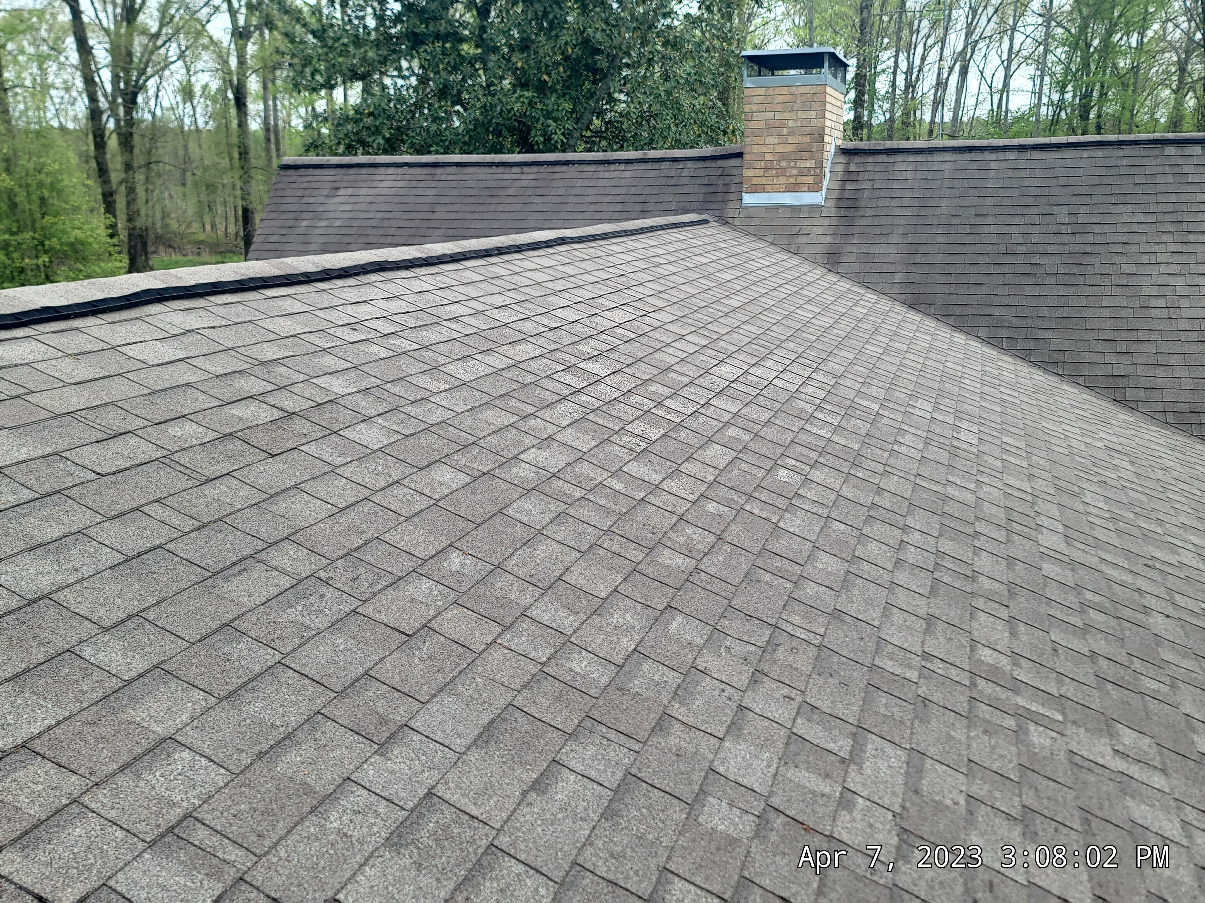 Residential Roofing Installation using 50 mil PVC by Hostetler Roofing