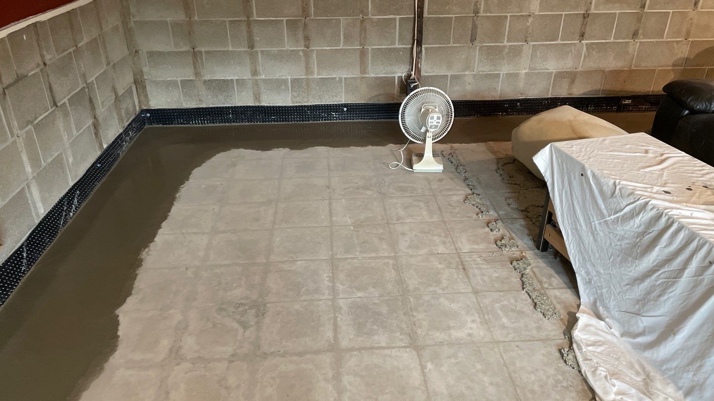 Optimizing Rob & Sue's Existing Waterproofing System by Waterproofing Northeast