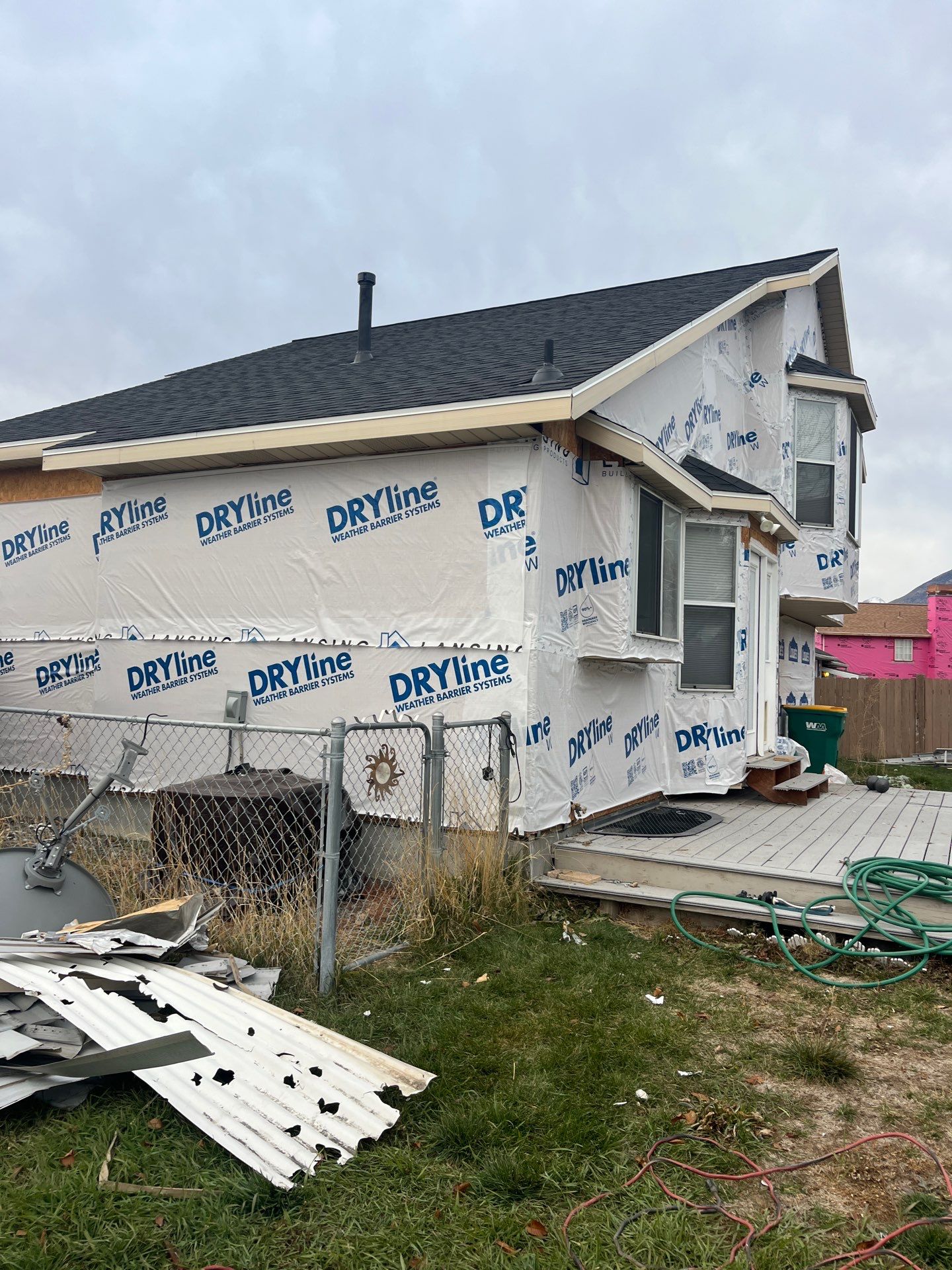 Project in Orem by Master Rain Gutters.