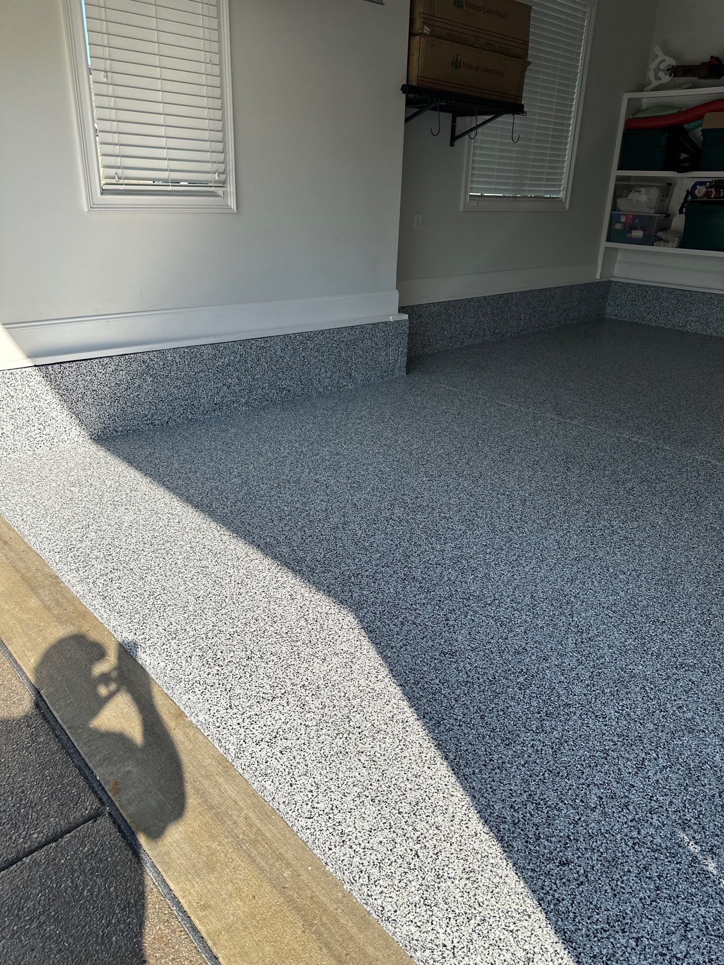 Garage Floor Coating using Silverton by My Garage Floor Guys