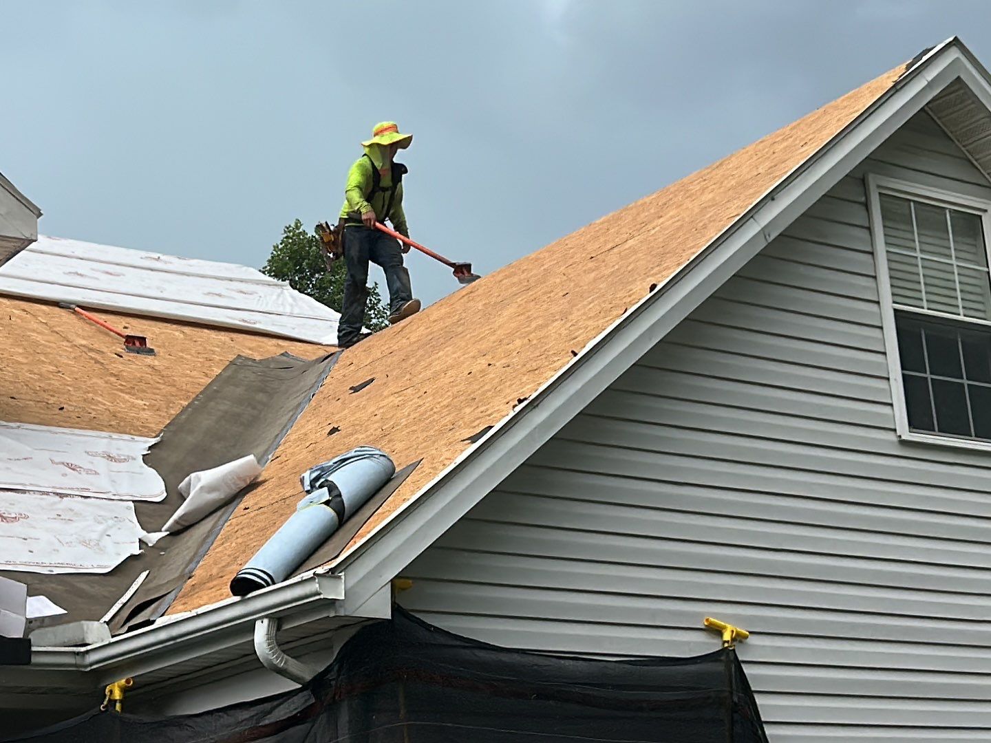 Residential Roofing Installation using Performance Shingles by Mr. Roofer