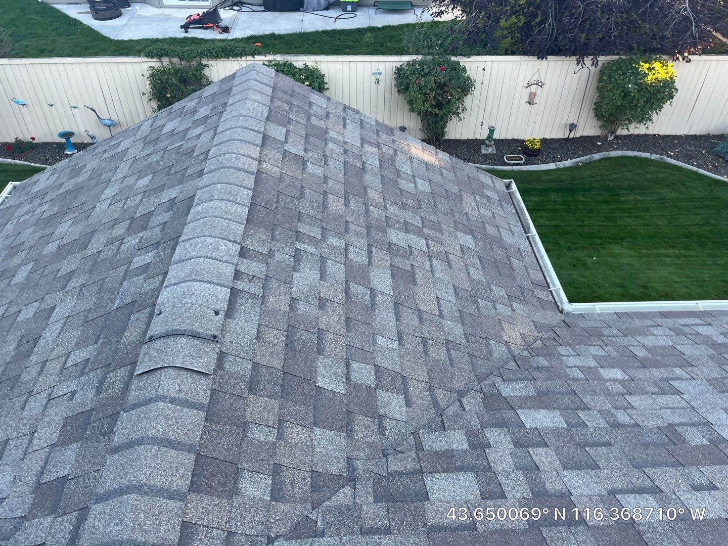 Meridian ID Residential Roofing Installation using Owens Corning by ID Roofing LLC