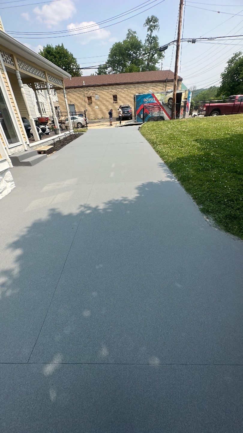 Driveway Project in Pittsburgh by Floors in a Day, Inc