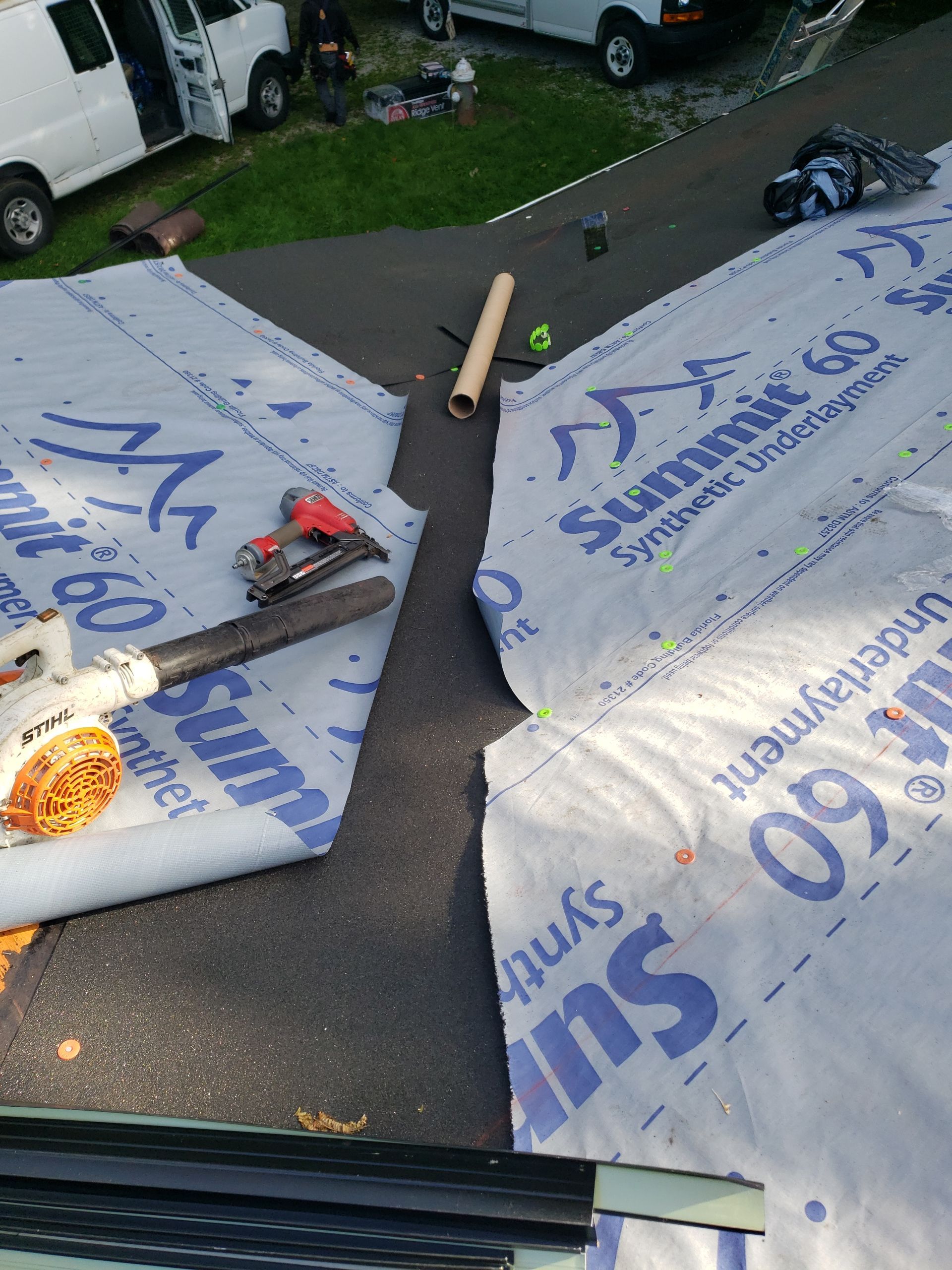 ATLAS PINNACLE COLOR: COASTAL GRANITE DRIP EDGE: BLACK by Eagle Eye Roofing