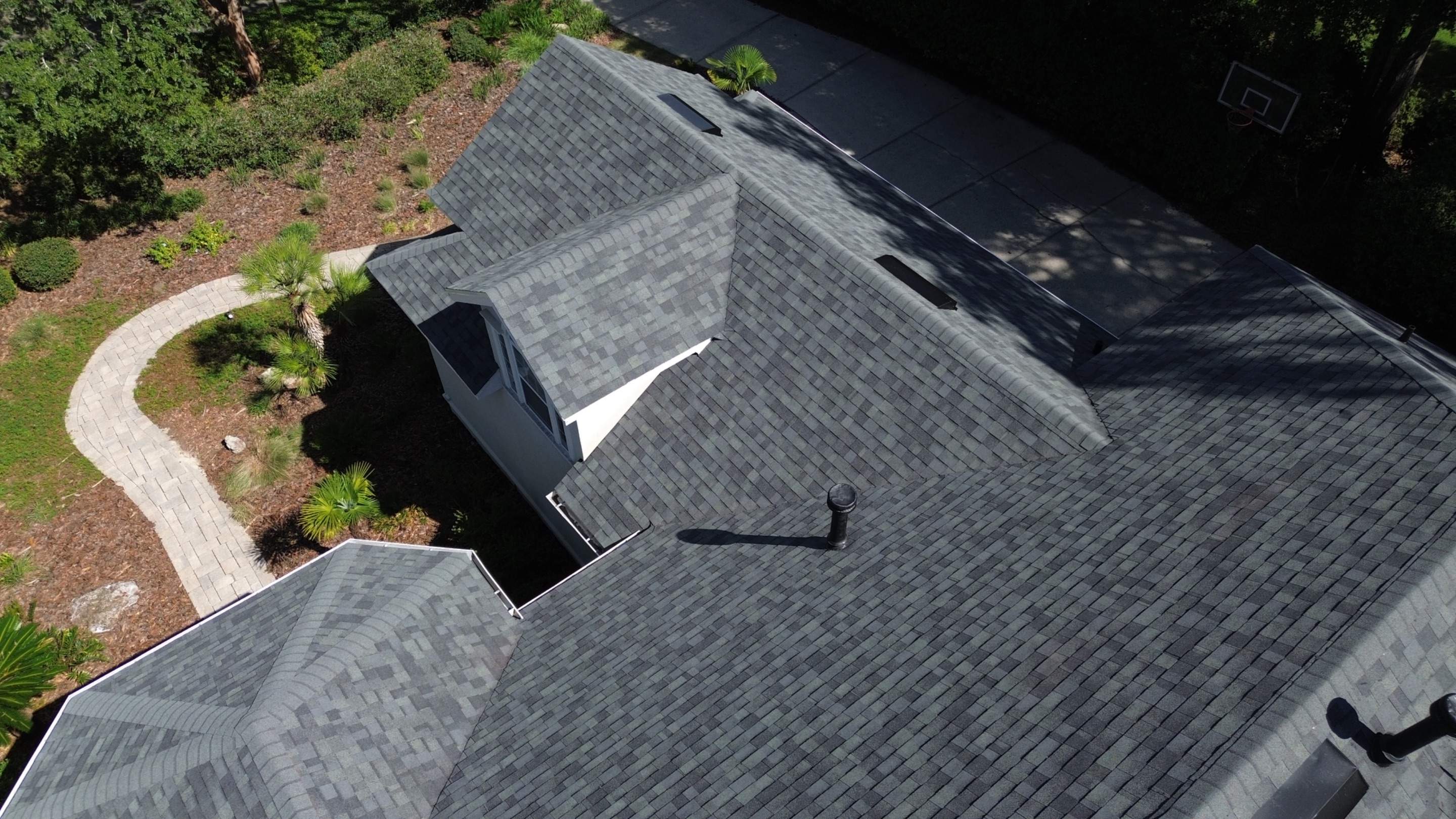 Large Gainesville Reroof Done in One Day by Brehm Roofing