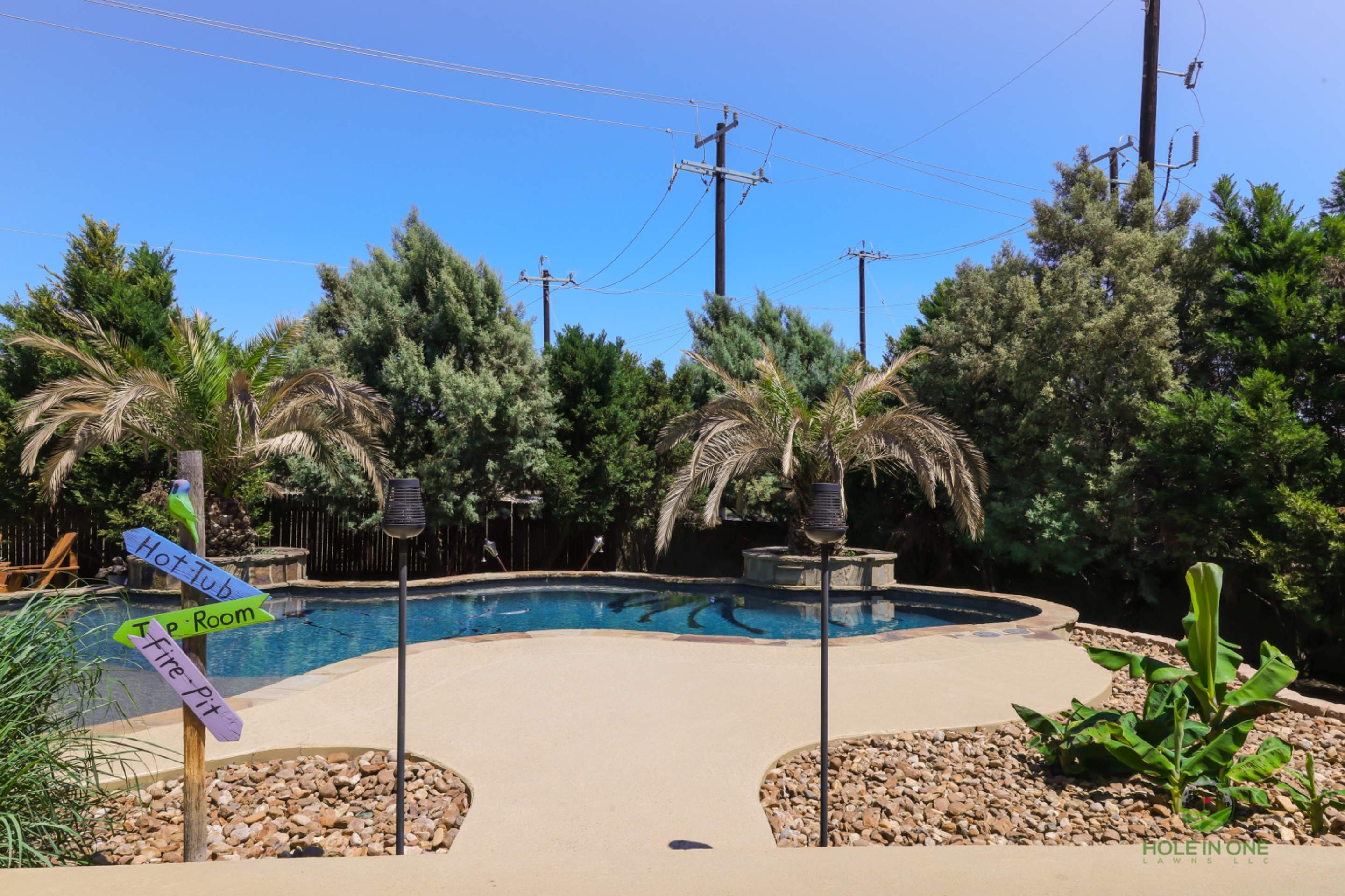 Belgard Paver Walkway, Rock Beds & Wax Myrtles | Far West Side, San Antonio TX by Hole In One Lawns, LLC