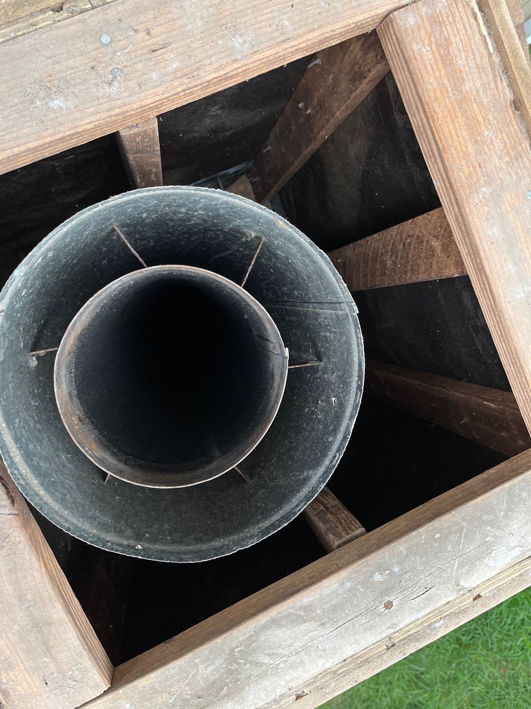 Chimney Cap Replacement using Custom Fabricated Steel by Lighthouse Roofing