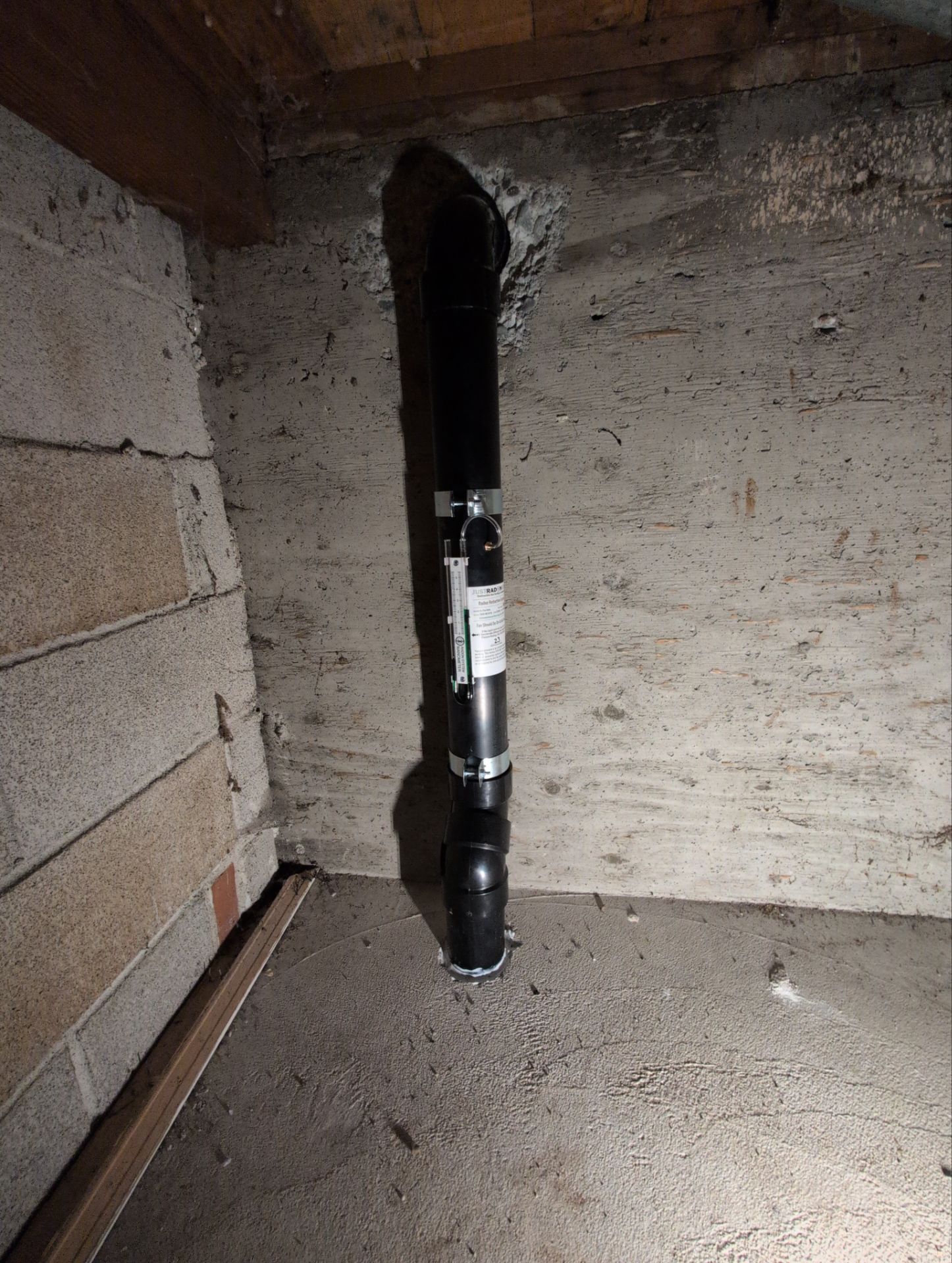 Subslab Radon System by JustRadon.Com