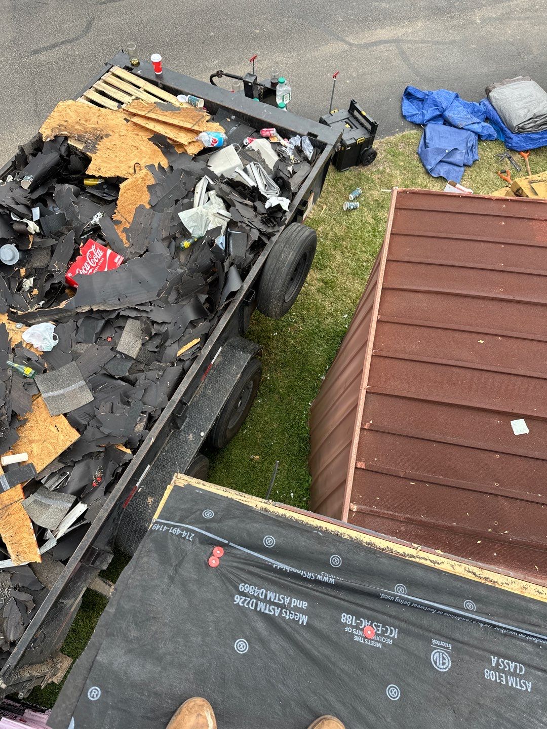 Residential Roofing Repair using Owen's Corning Duration (Lifetime) Shingles by Roof Repair Company